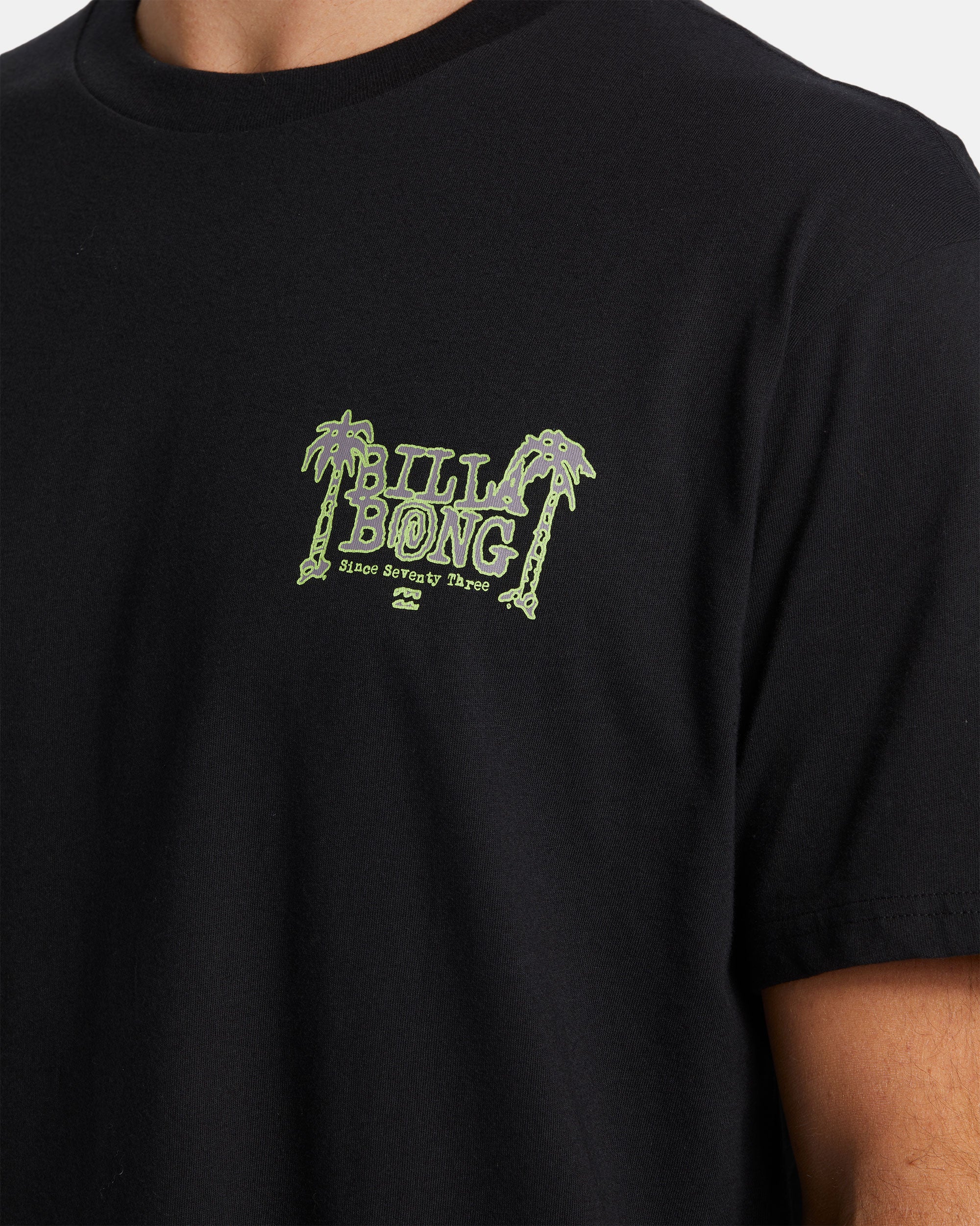 Billabong Lounge T-Shirt - Black -Biliabong Outlet
