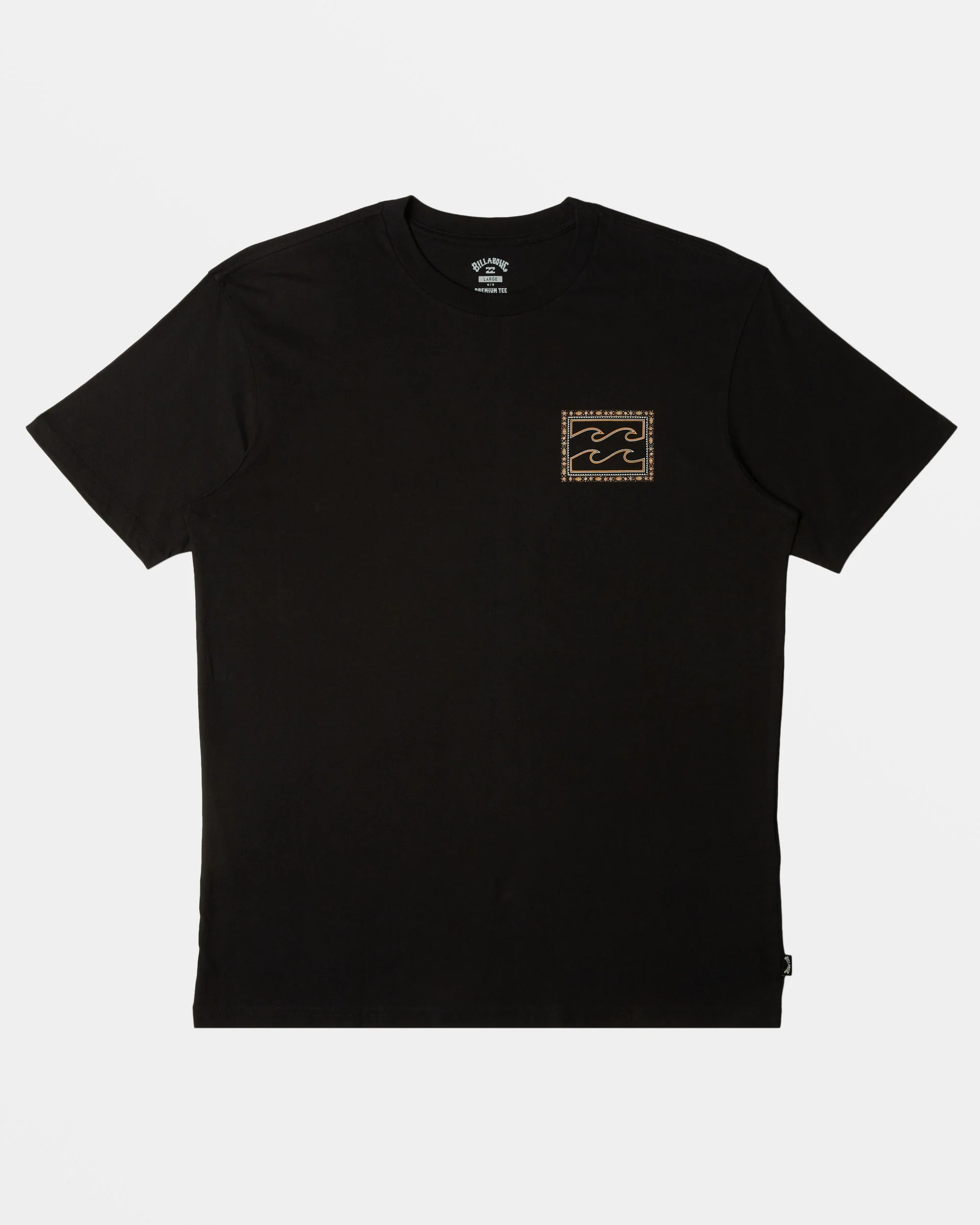 Billabong Crayon Wave T-Shirt - Black -Biliabong Outlet