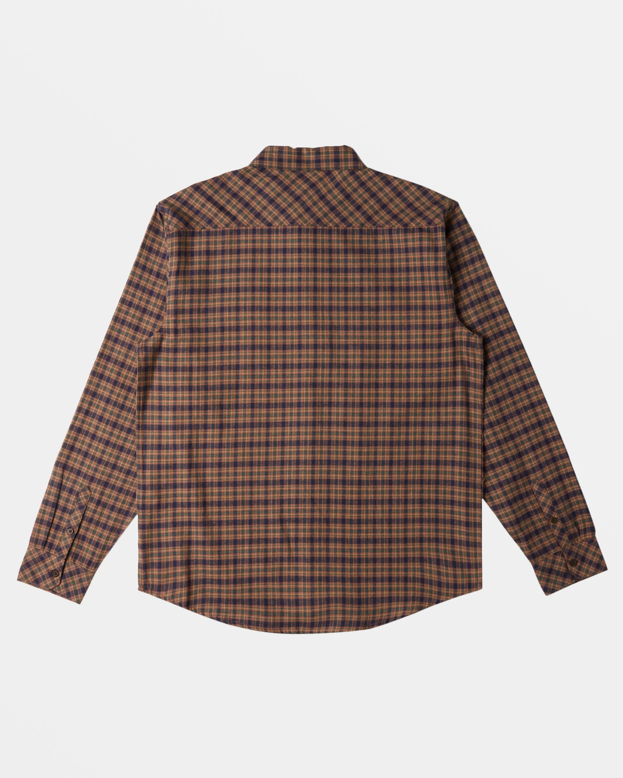 Billabong Coastline Flannel Shirt - Deep Royal -Biliabong Outlet