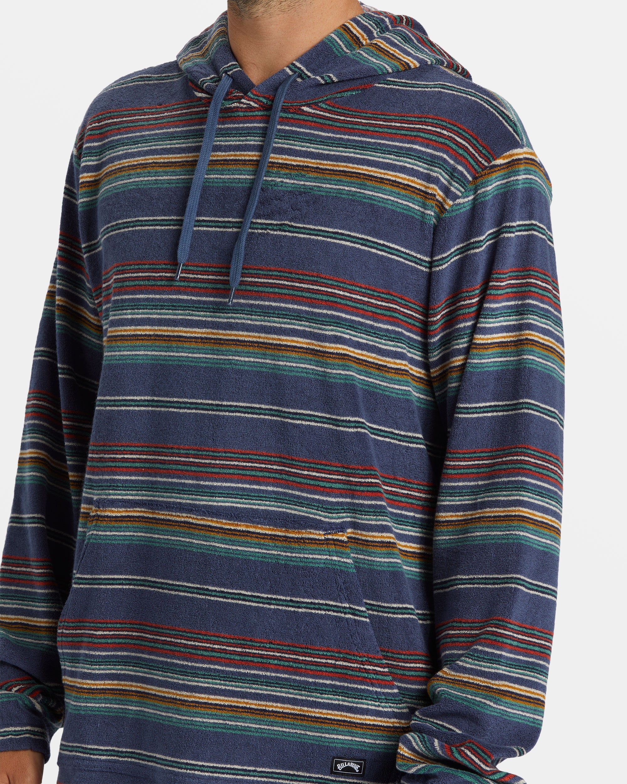 Billabong Flecker Diego Hoodie - Slate Blue -Biliabong Outlet