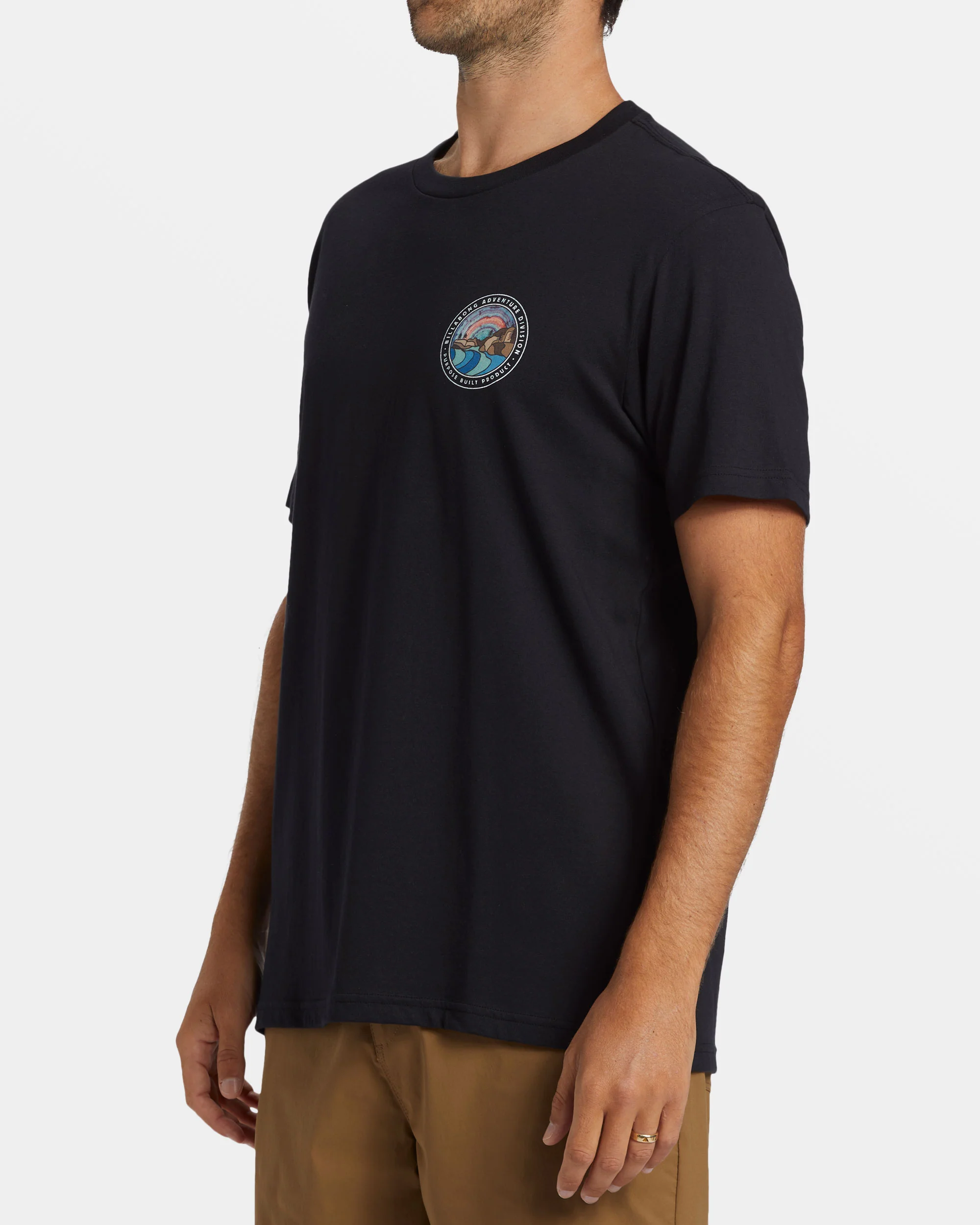 Billabong Rockies T-Shirt - Black -Biliabong Outlet