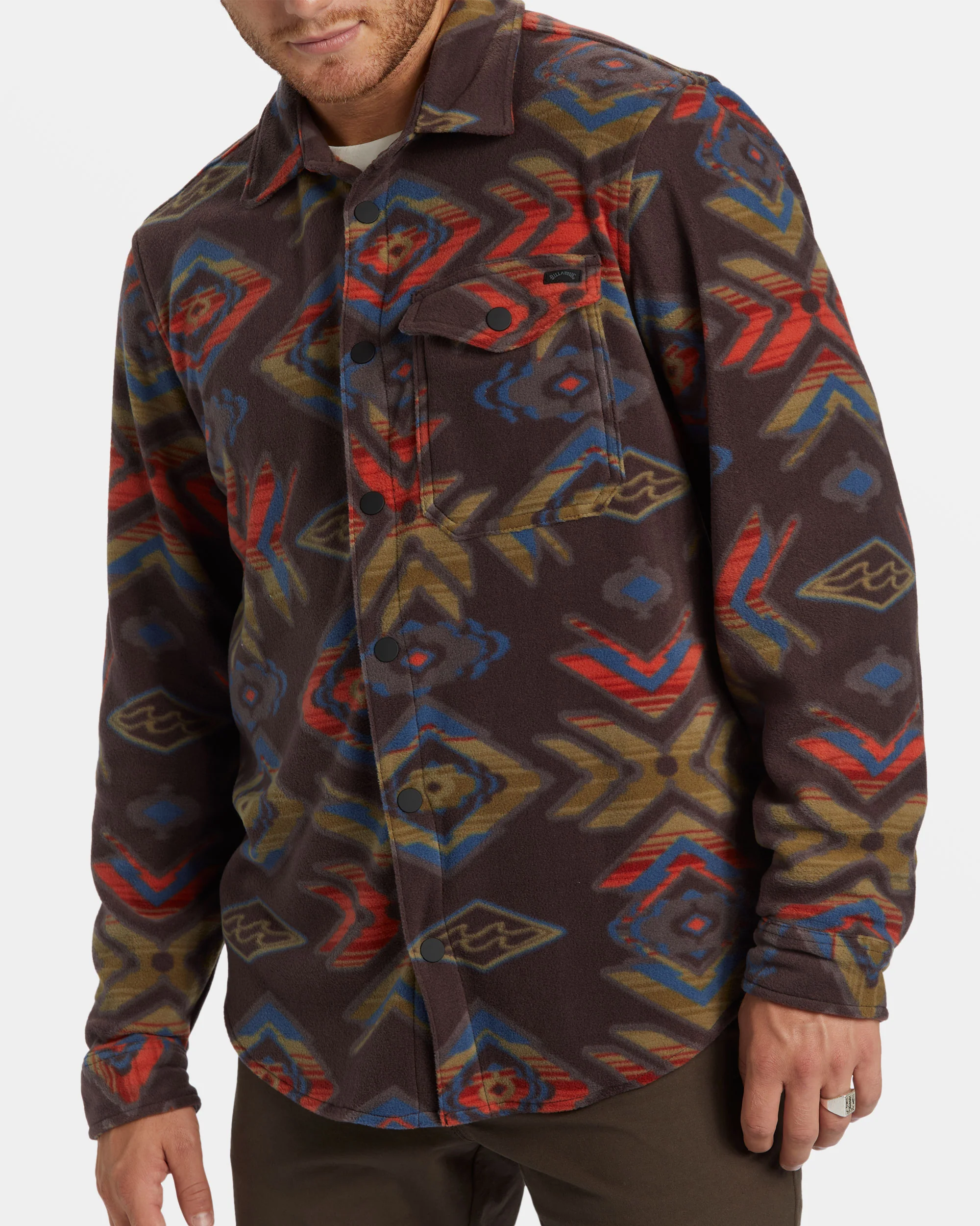 Billabong A/Div Furnace Flannel Shirt - Plum -Biliabong Outlet