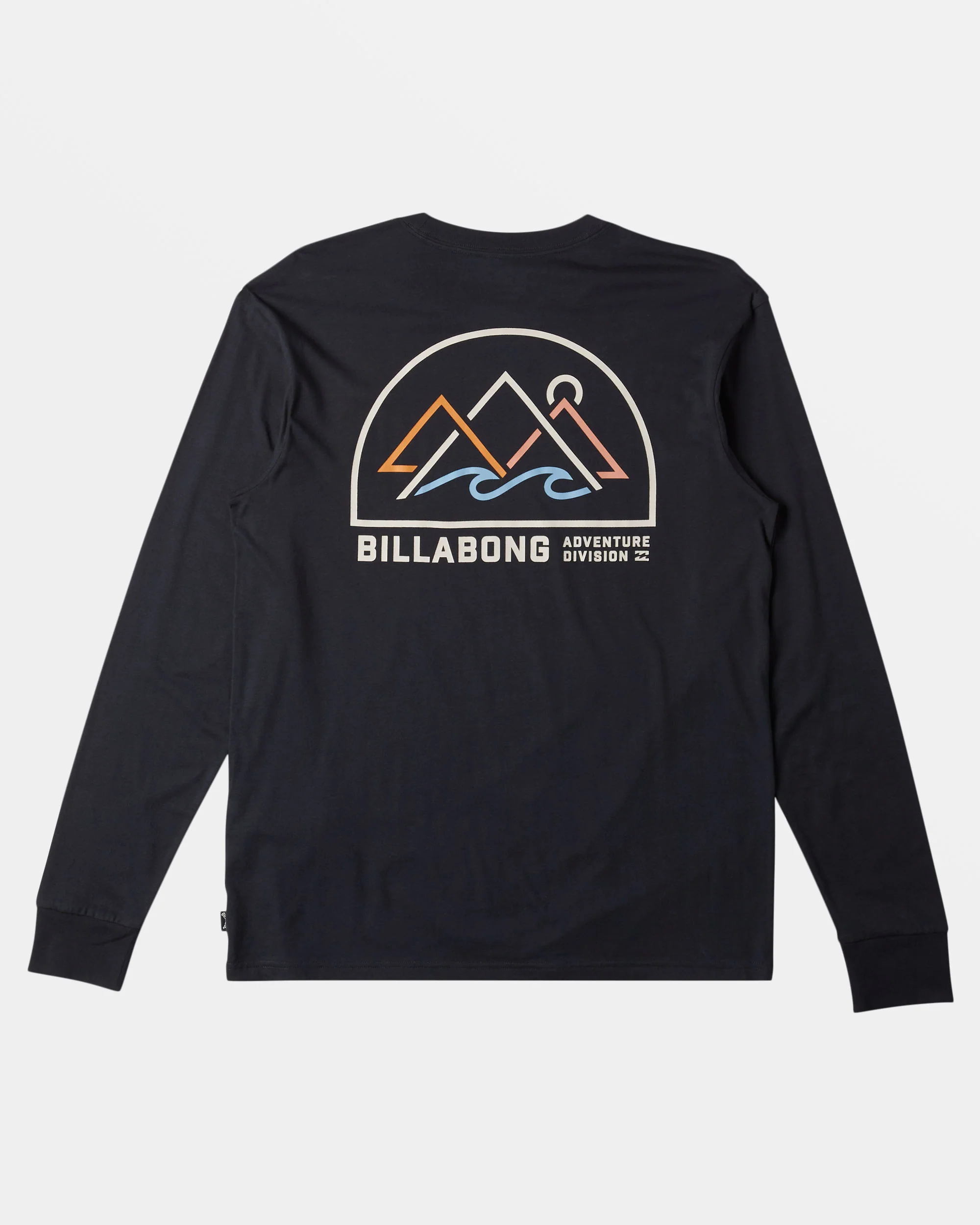 Billabong Sundown Long Sleeve T-shirt - Washed Black -Biliabong Outlet