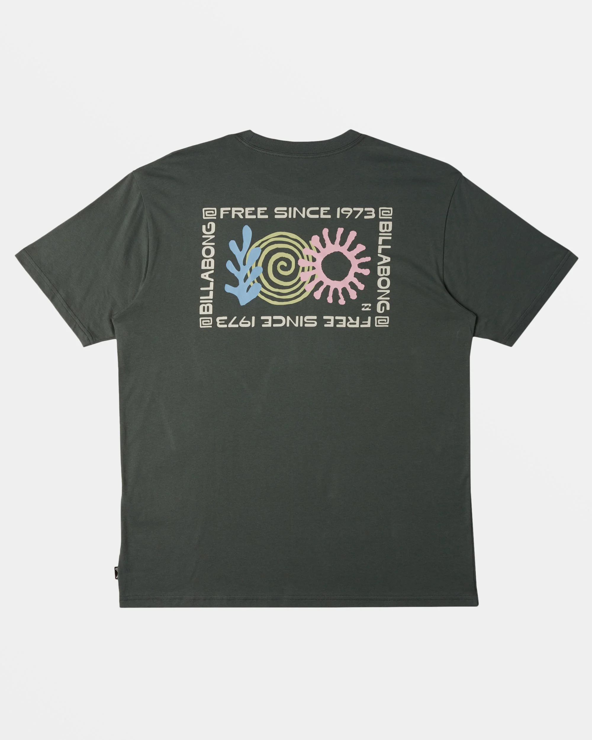 Billabong Troppo Pocket T-shirt - Slate Green -Biliabong Outlet