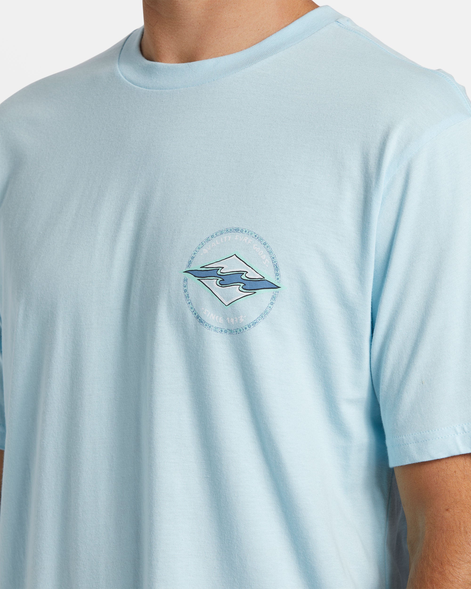 Billabong Rotor Diamond T-Shirt - Coastal -Biliabong Outlet