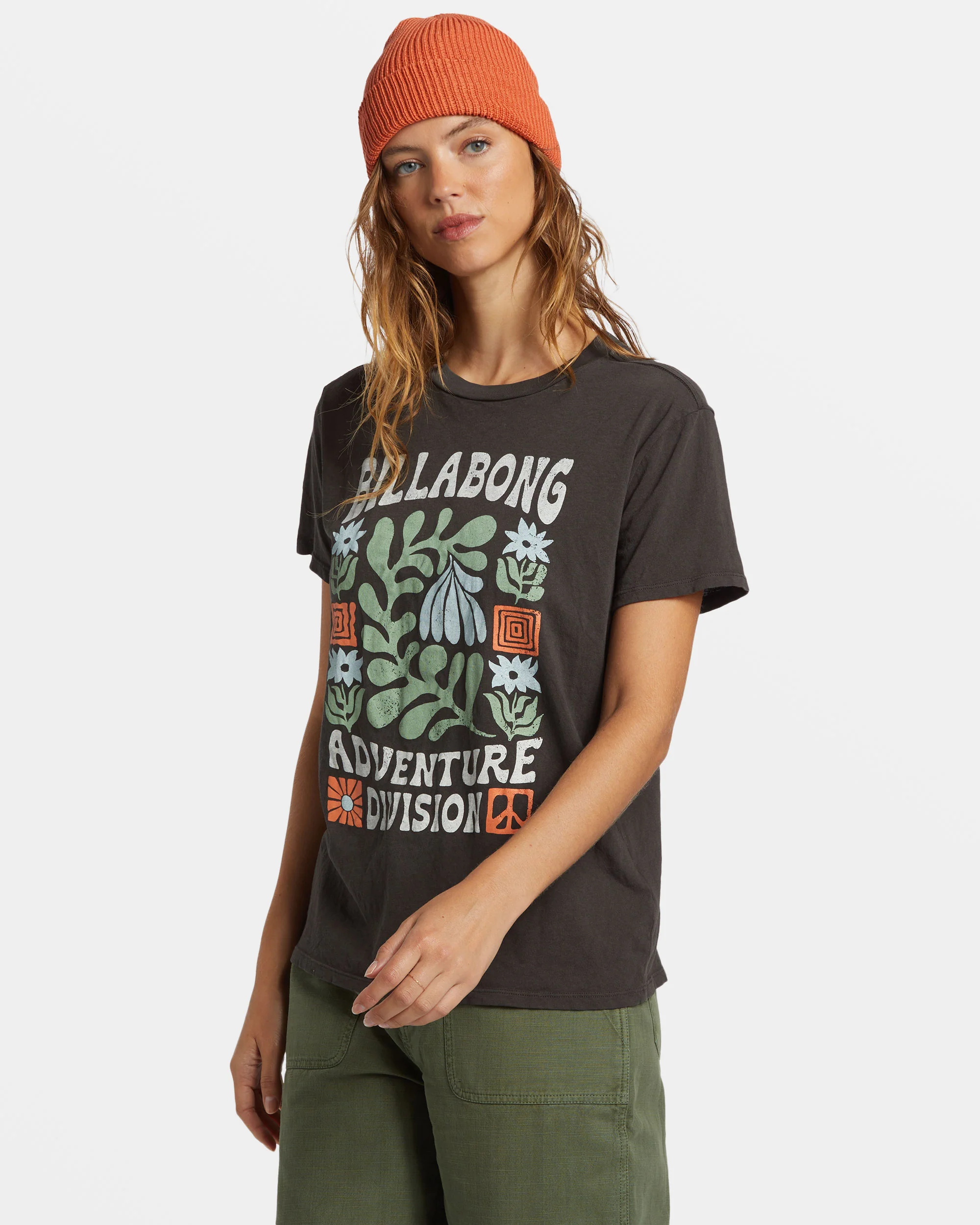 Billabong A/Div T-Shirt - Off Black -Biliabong Outlet