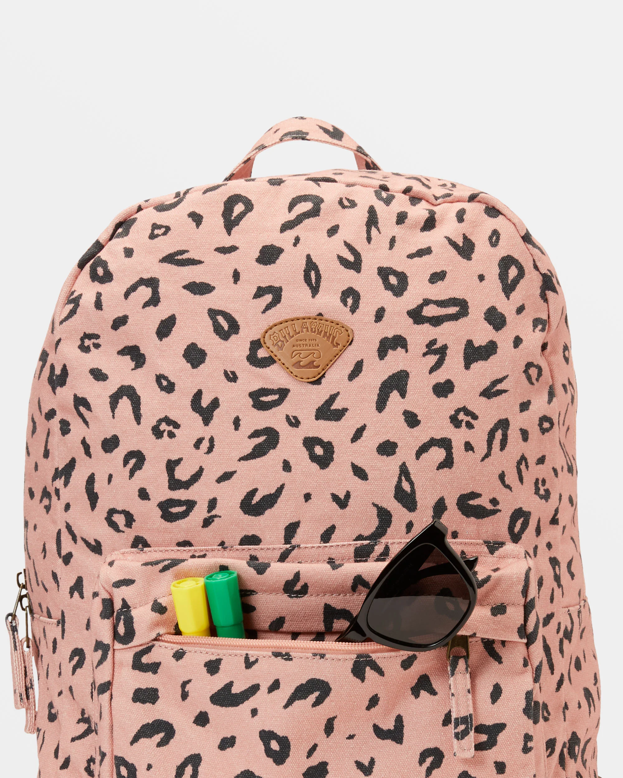 Billabong Schools Out Canvas Backpack - Dusty Peach | Billabong Backpack -Biliabong Outlet