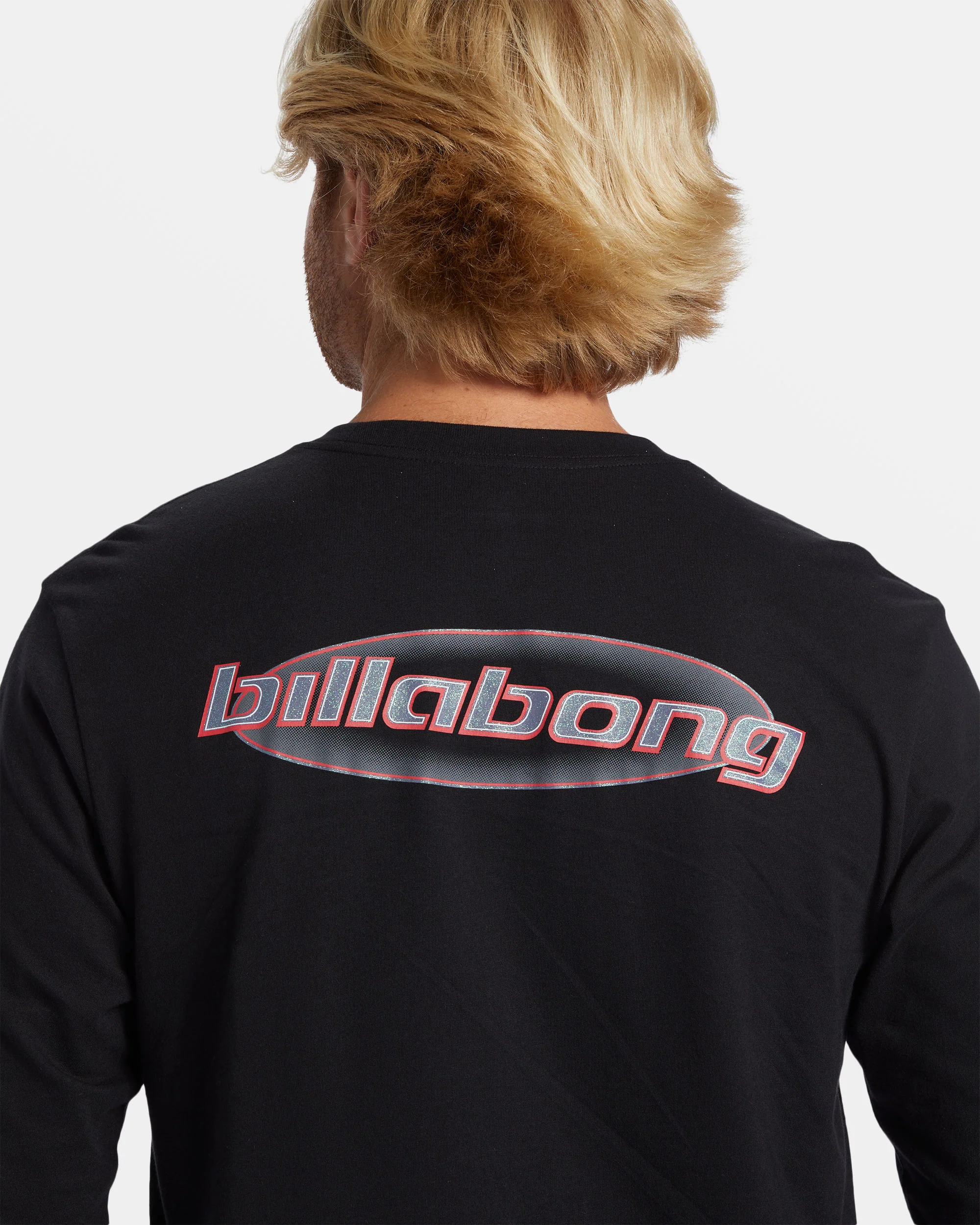 Billabong Walled Long Sleeve T-shirt - Black -Biliabong Outlet