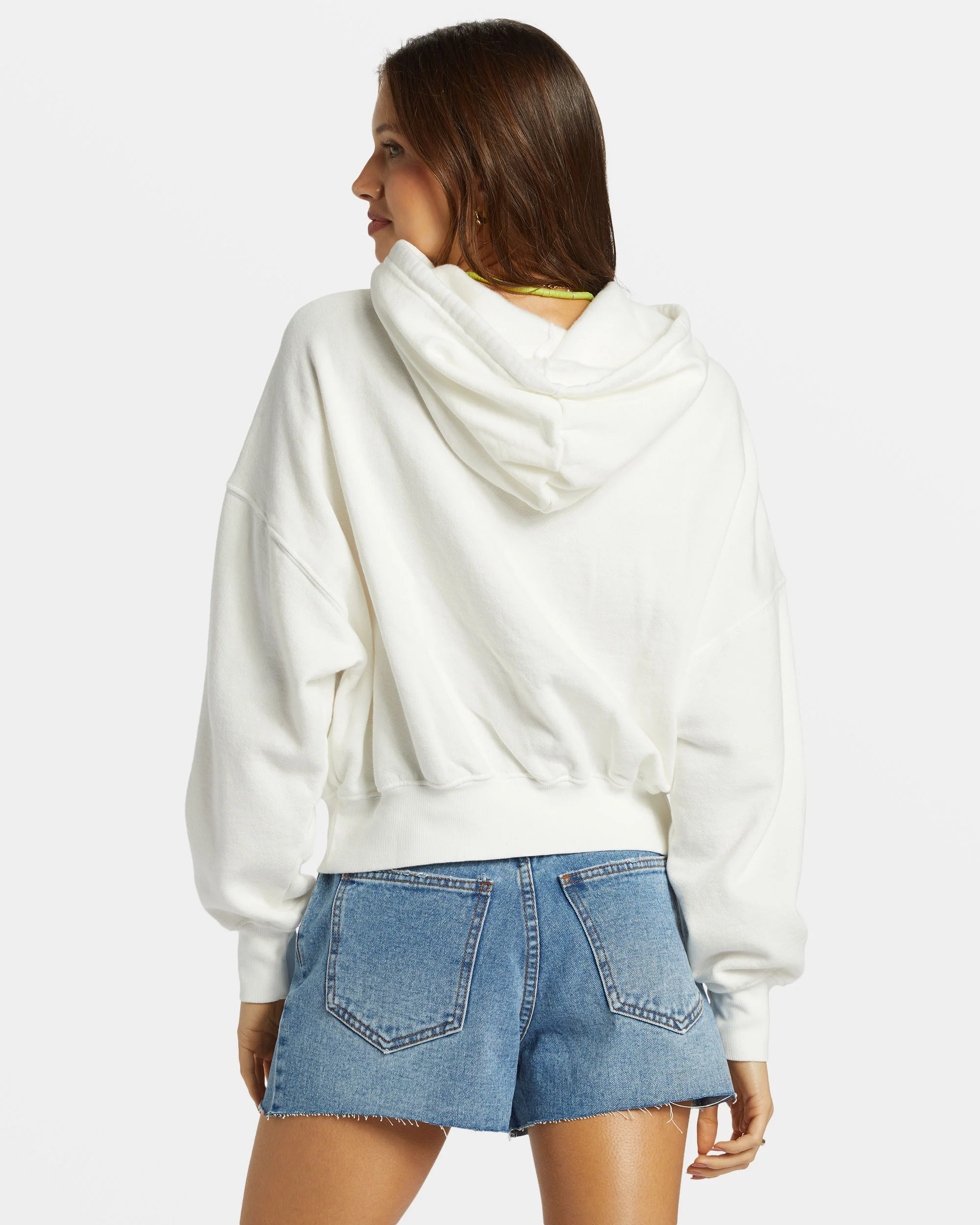 Billabong All Time Fleece Pullover Sweatshirt - Salt Crystal 1 -Biliabong Outlet