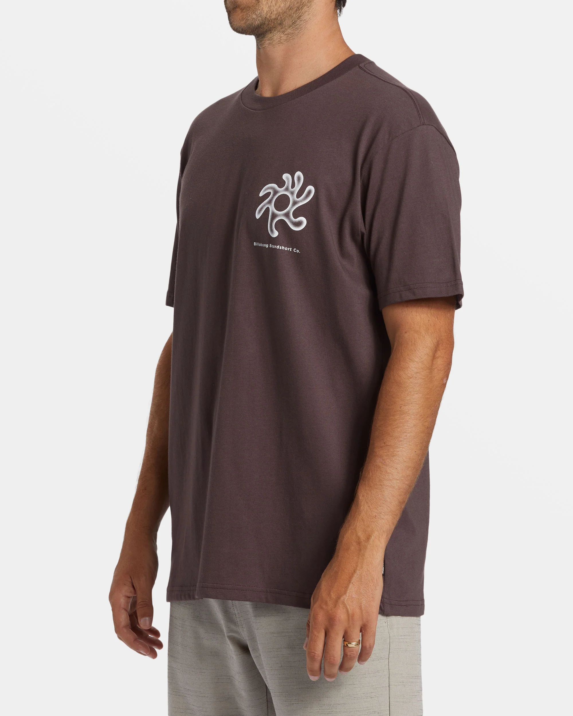 Billabong Figures T-Shirt - Plum -Biliabong Outlet