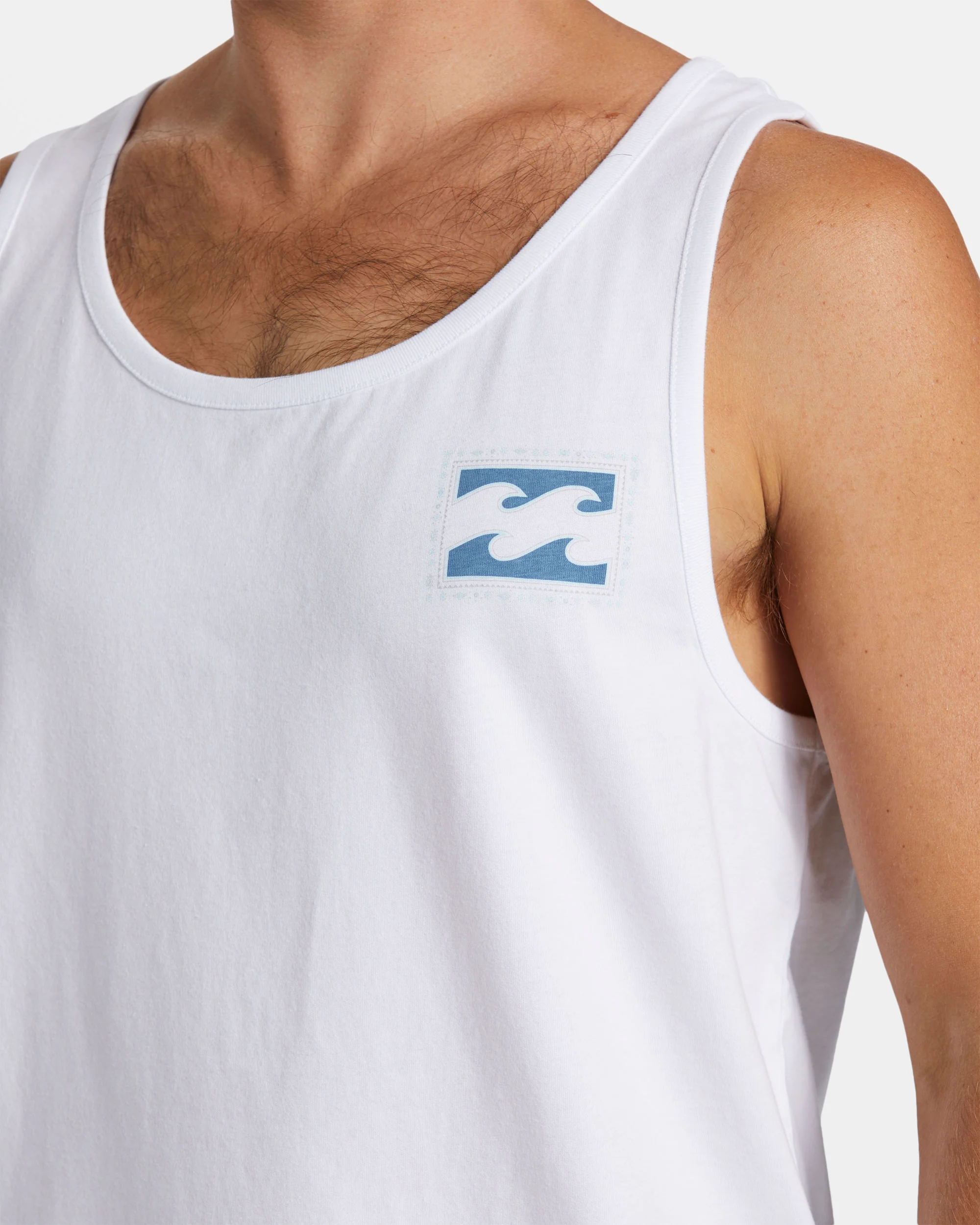 Billabong Crayon Wave Tank - White -Biliabong Outlet