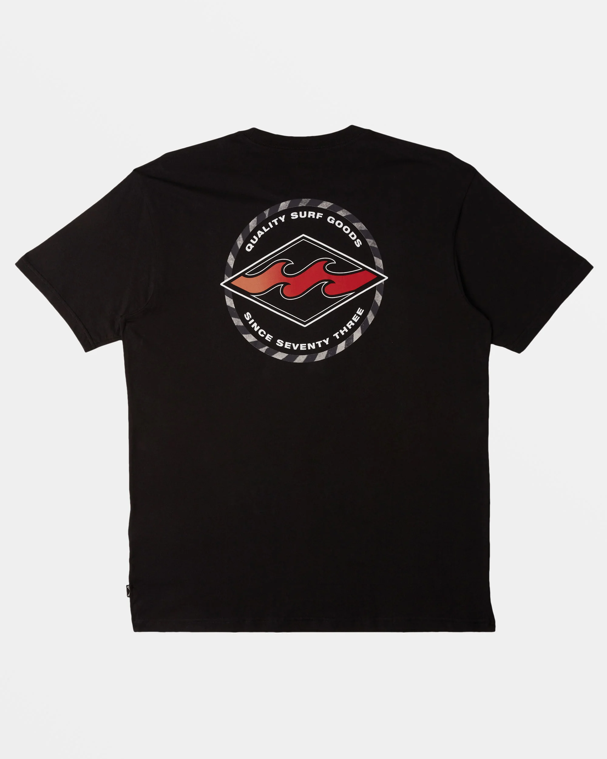 Billabong Rotor Diamond T-Shirt - Black -Biliabong Outlet