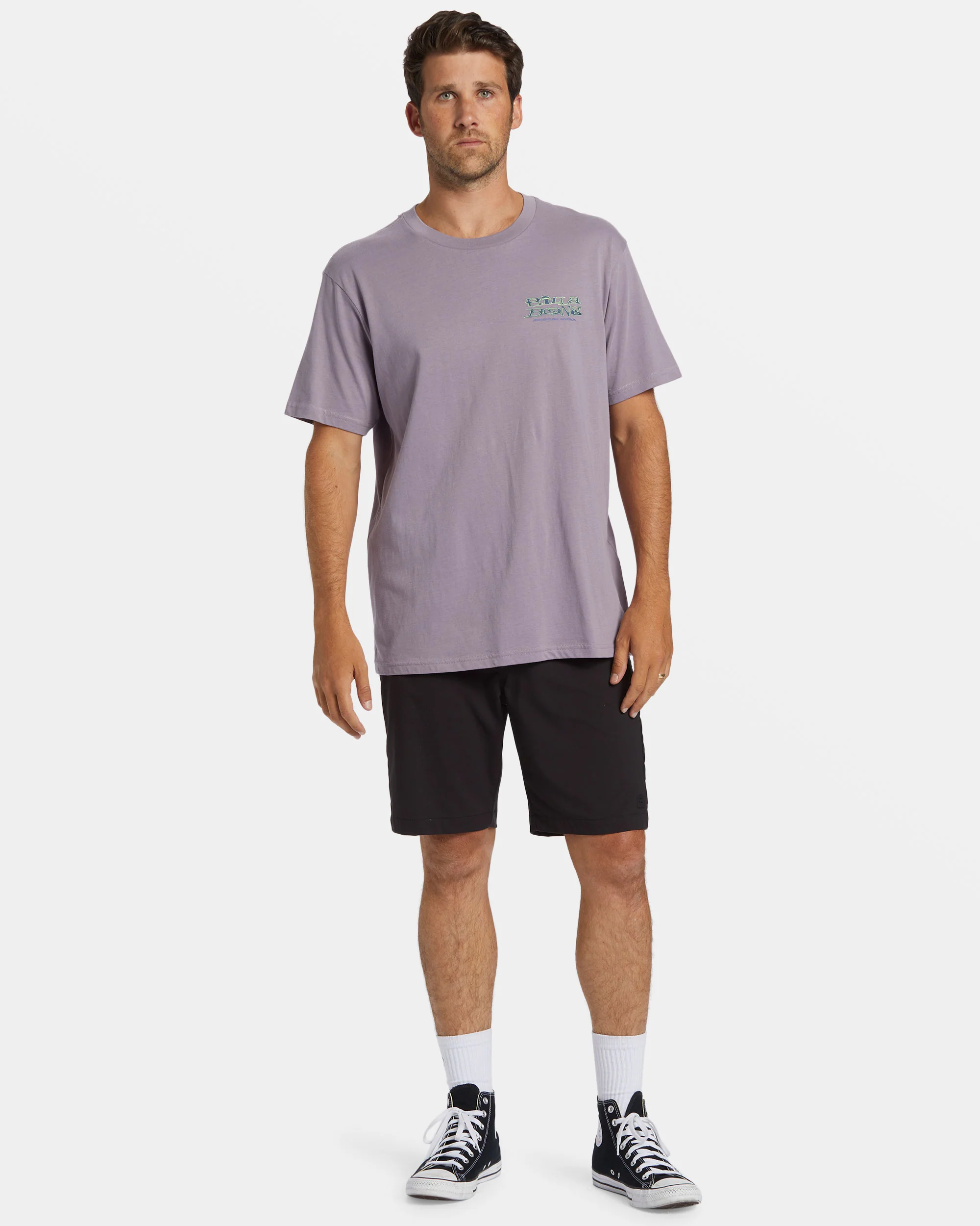 Billabong Lizard T-Shirt - Purple Ash -Biliabong Outlet