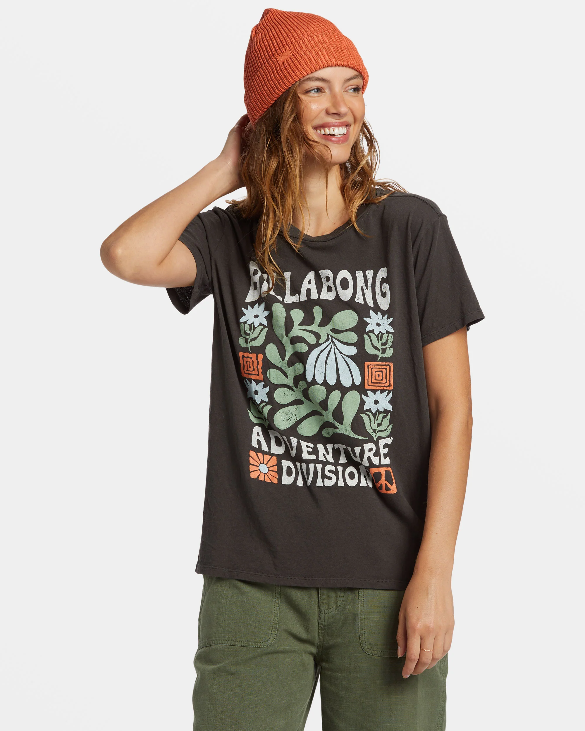 Billabong A/Div T-Shirt - Off Black -Biliabong Outlet