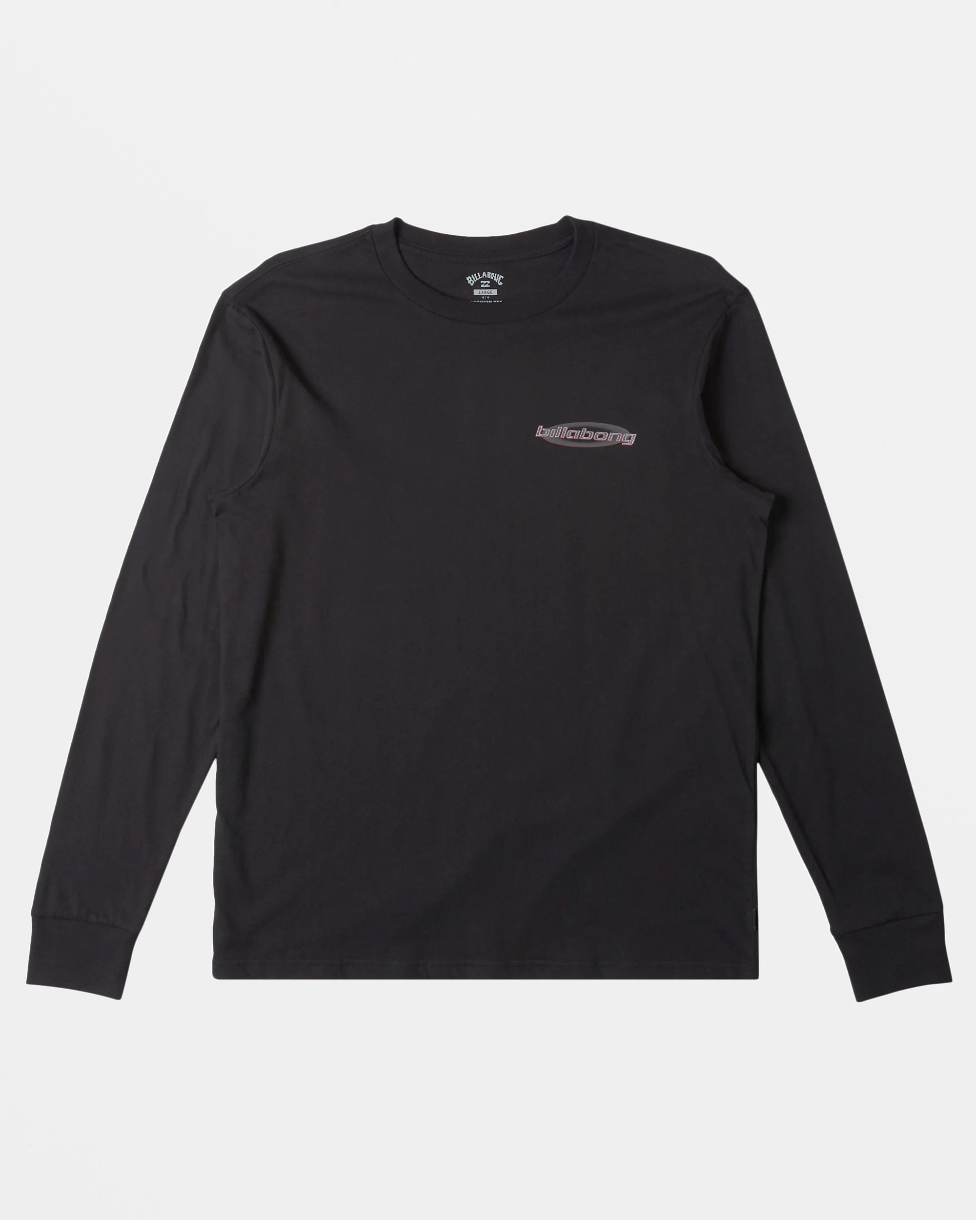 Billabong Walled Long Sleeve T-shirt - Black -Biliabong Outlet