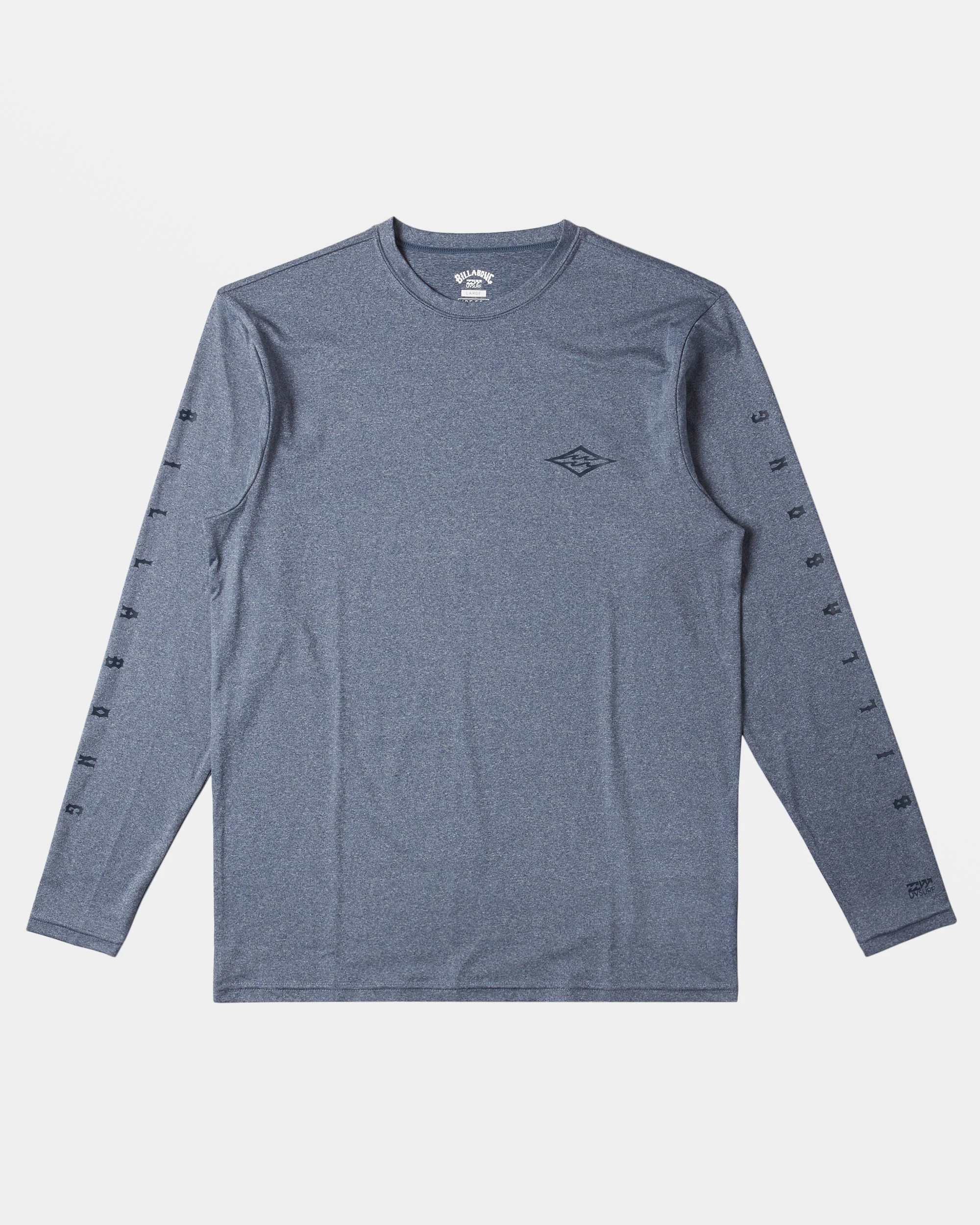Billabong Unity Loose Fit Long Sleeve Surf Tee - Navy Heather -Biliabong Outlet