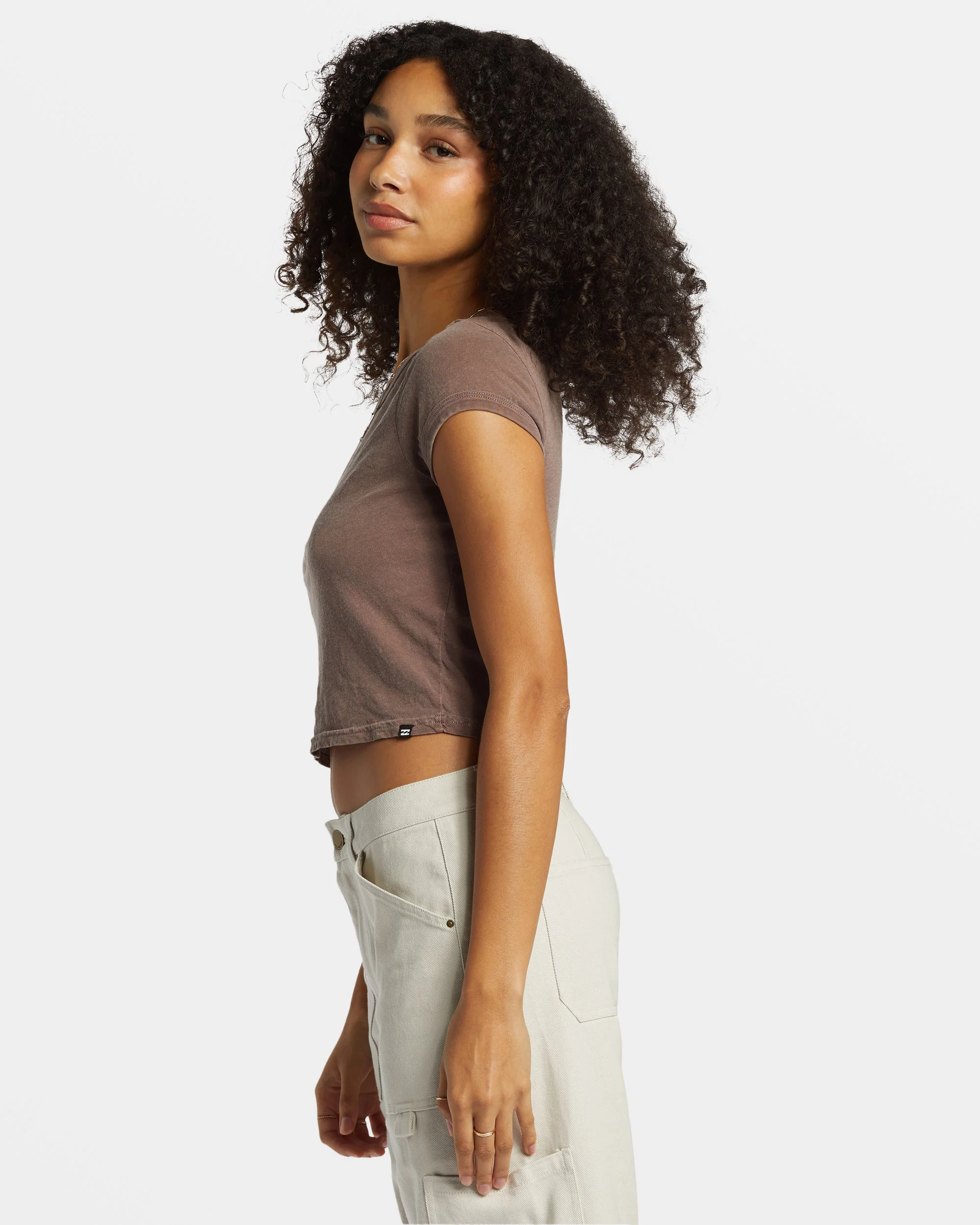 Billabong Daily Tee Knit - Kona -Biliabong Outlet