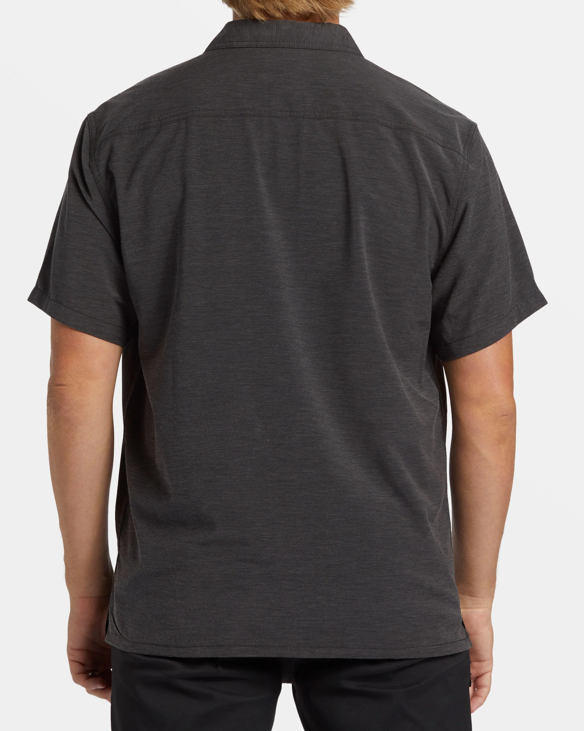 Billabong A/Div Surftrek Trail Short Sleeve Shirt - Black -Biliabong Outlet