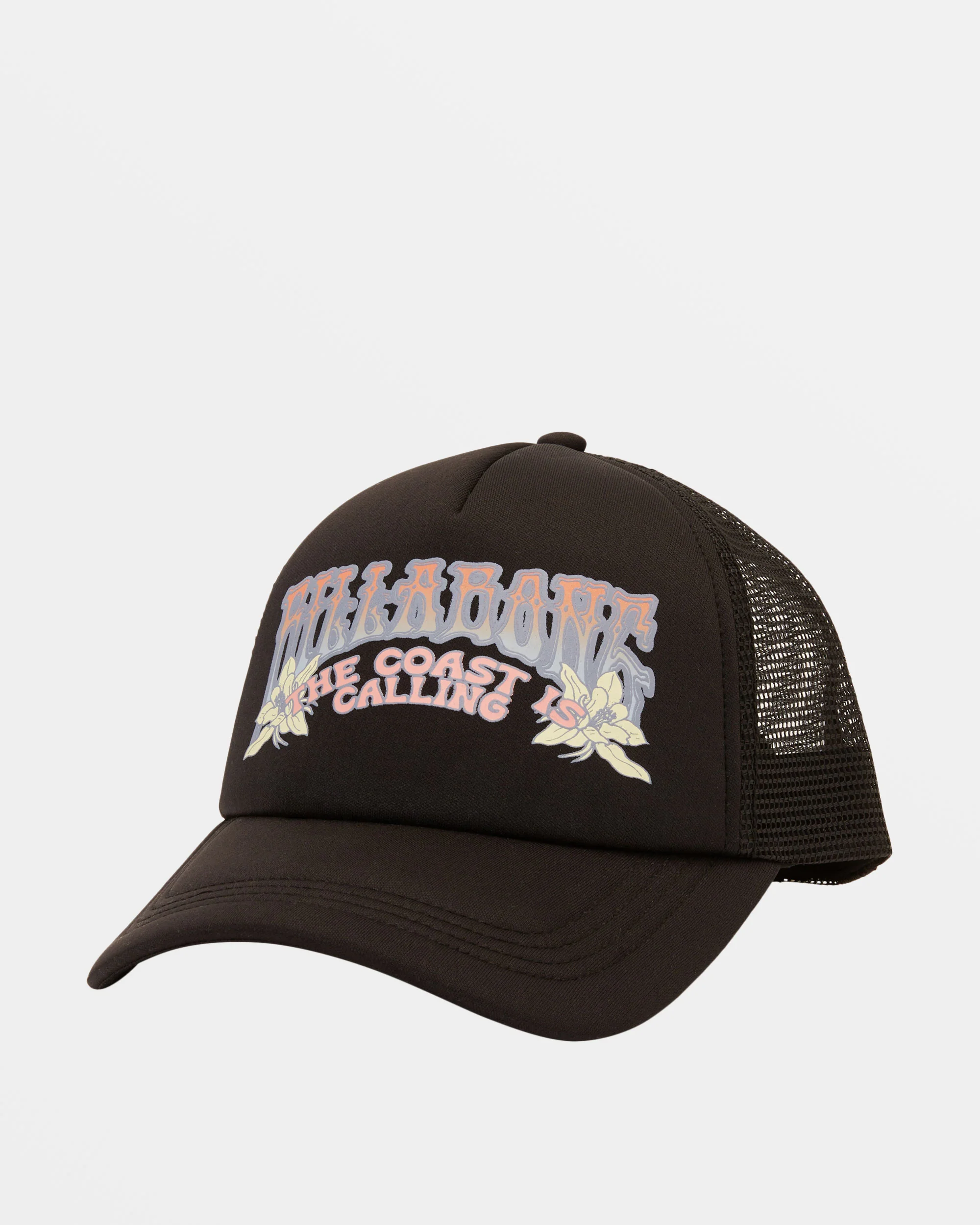 Billabong Across Waves Trucker Hat - Black Sands 2 -Biliabong Outlet