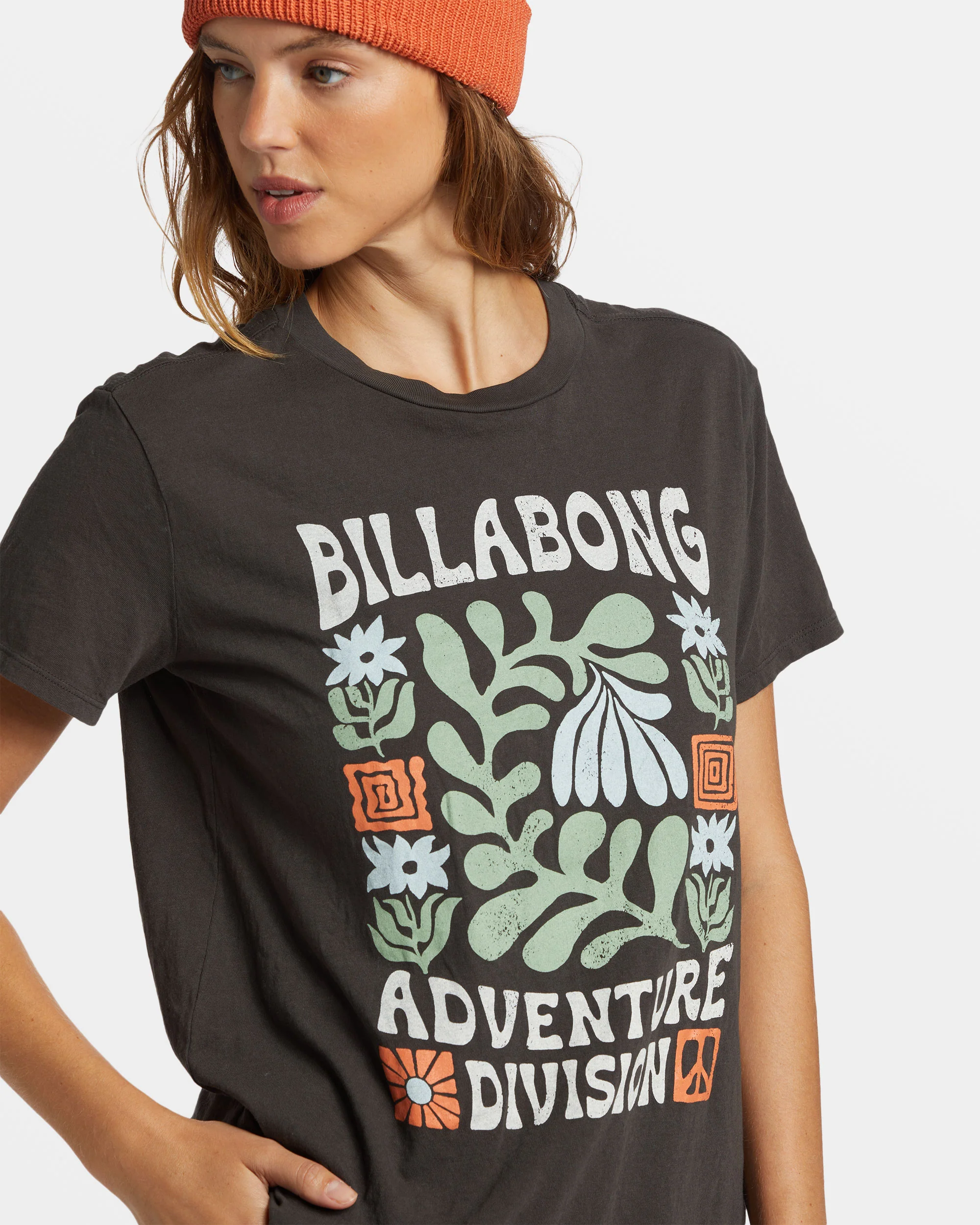 Billabong A/Div T-Shirt - Off Black -Biliabong Outlet