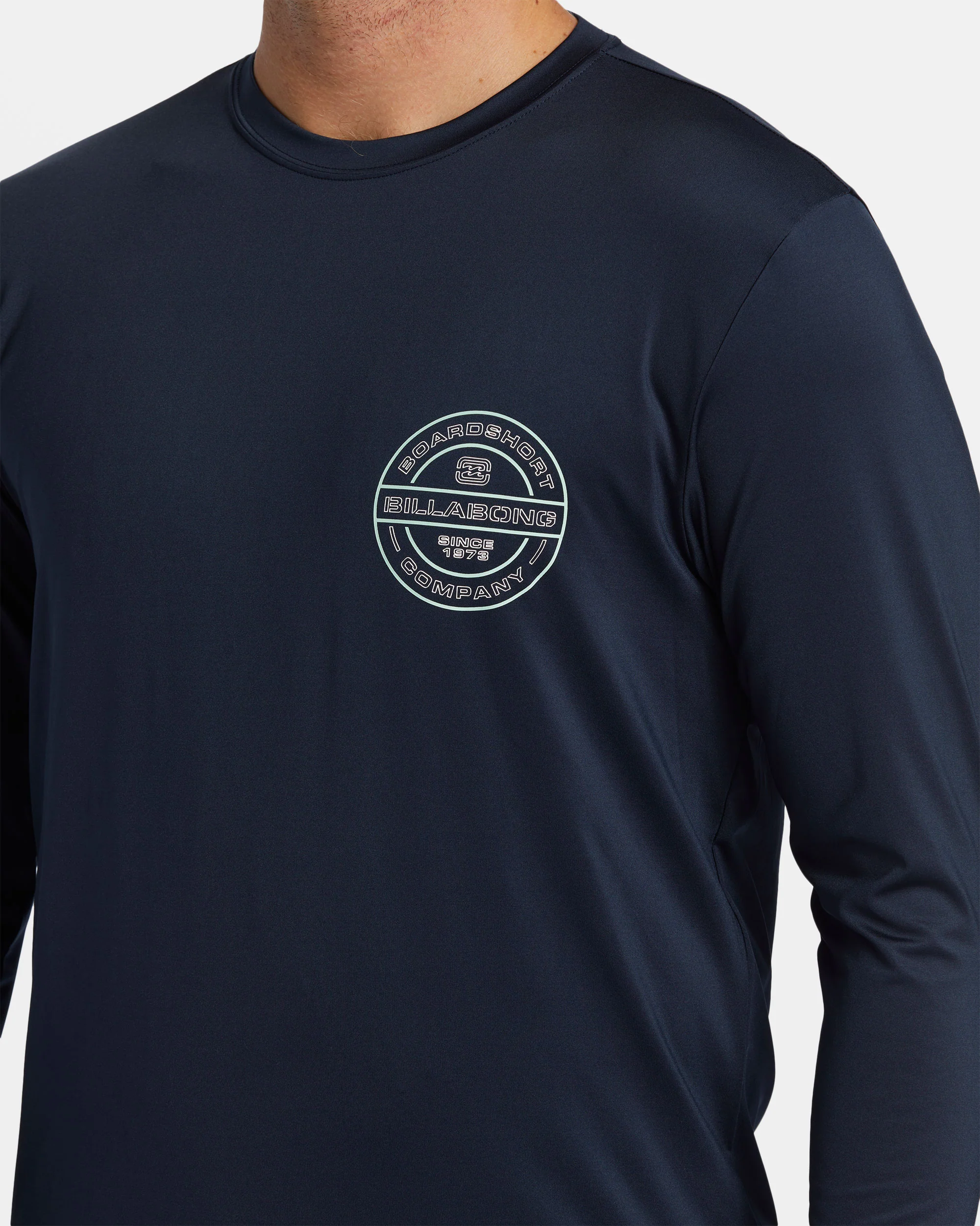 Billabong Rotor Diamond Long Sleeve Surf Tee - Navy -Biliabong Outlet