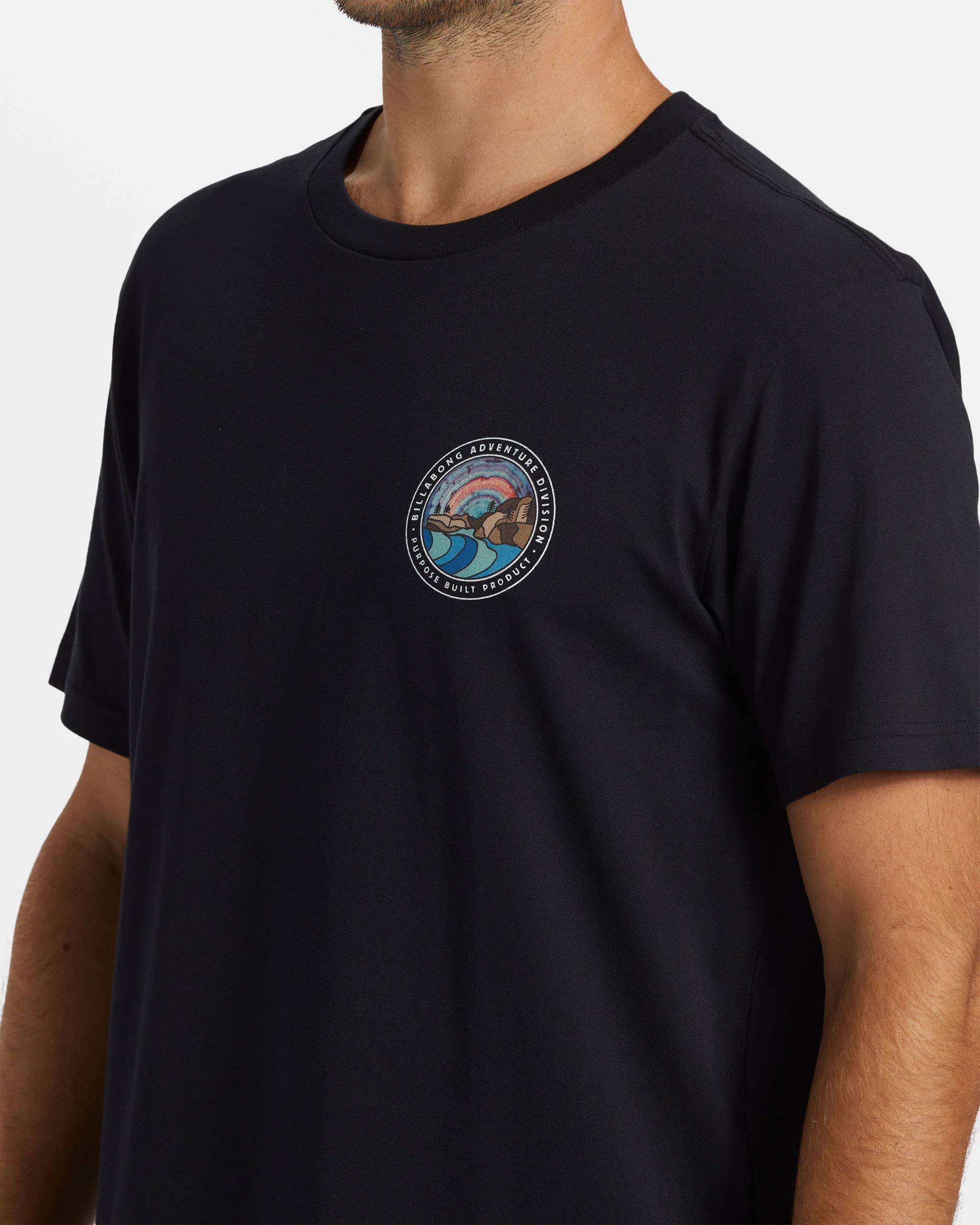 Billabong Rockies T-Shirt - Black -Biliabong Outlet