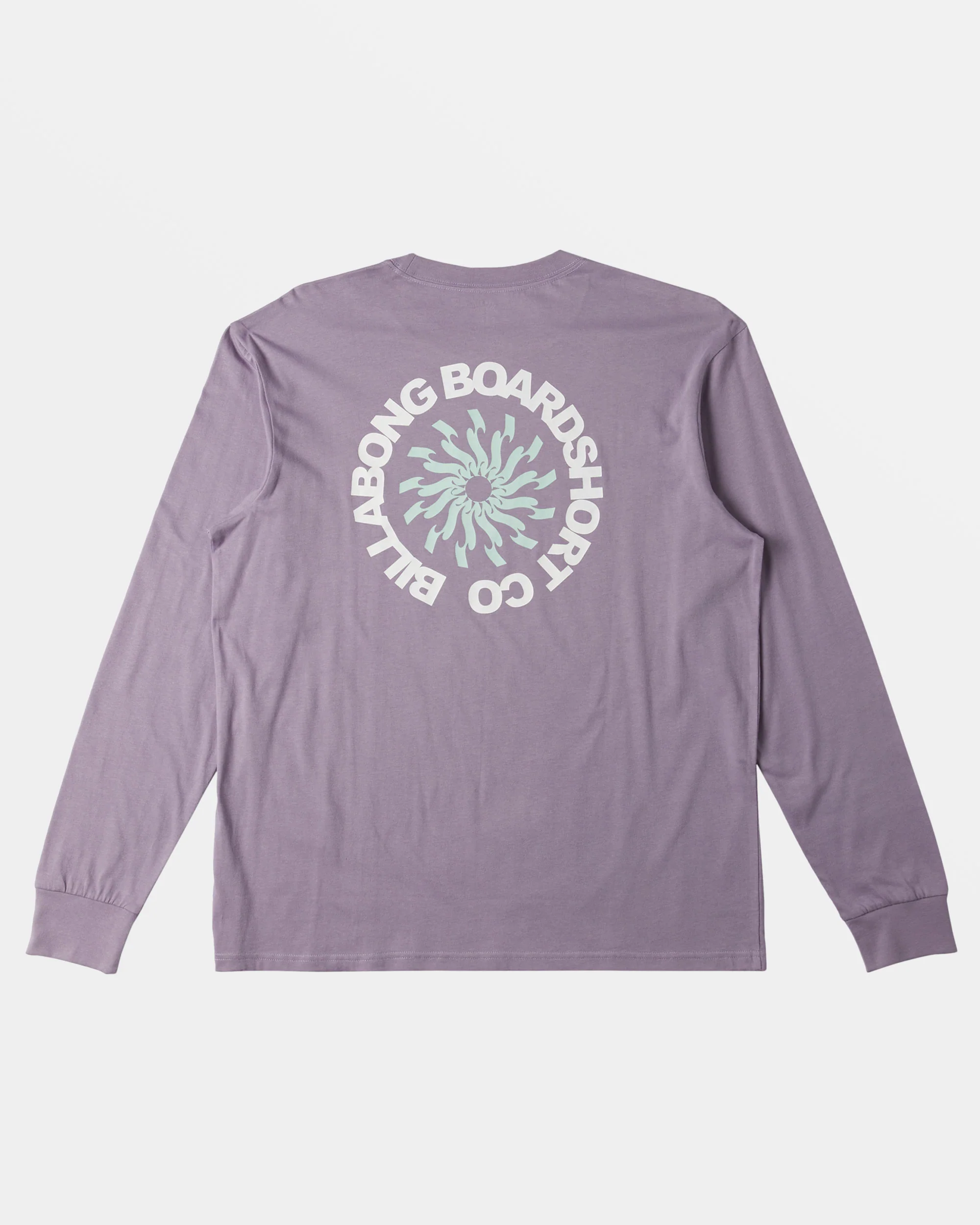 Billabong Whirlpool Long Sleeve T-shirt - Purple Ash -Biliabong Outlet