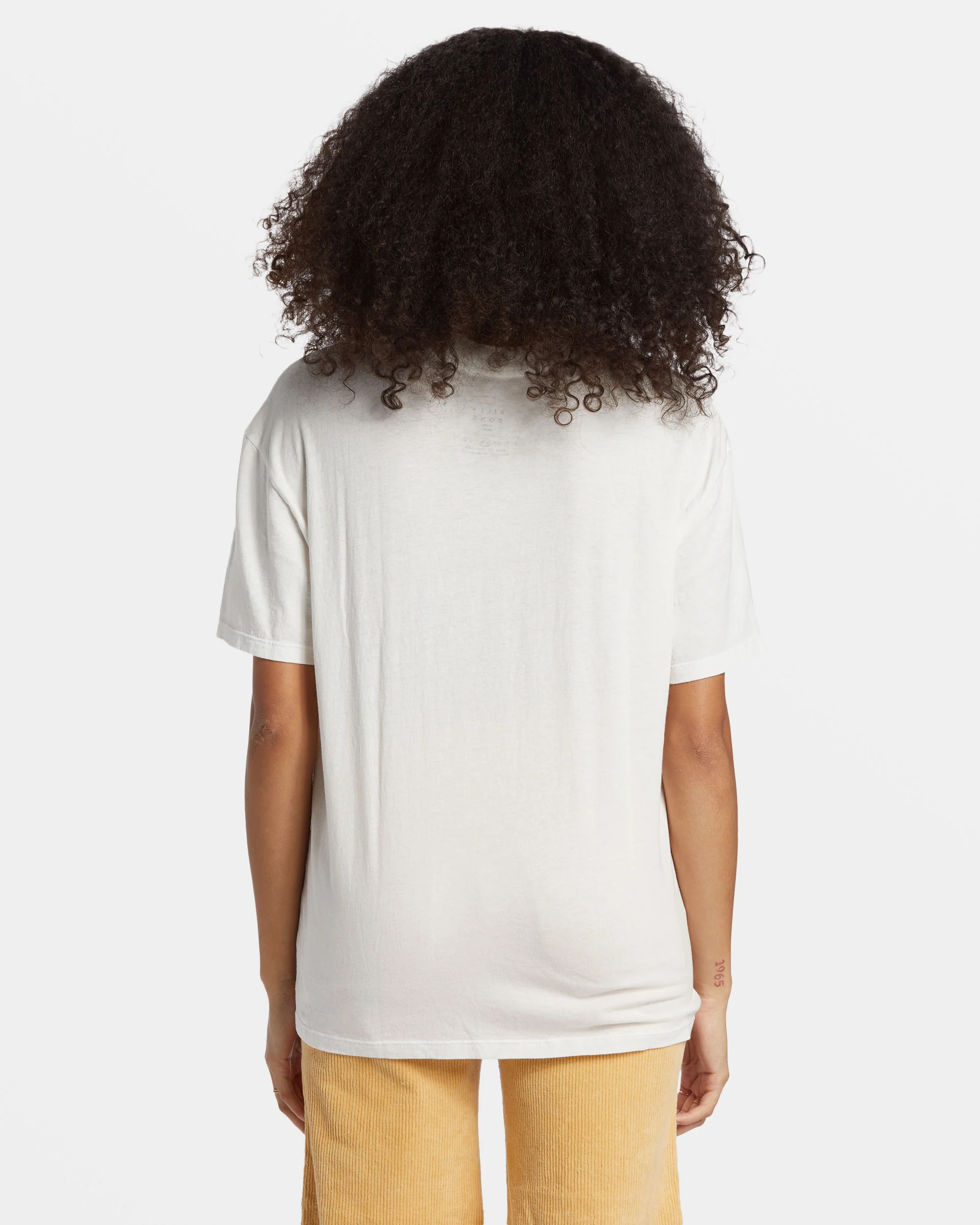 Billabong With The Sun T-Shirt - Salt Crystal -Biliabong Outlet