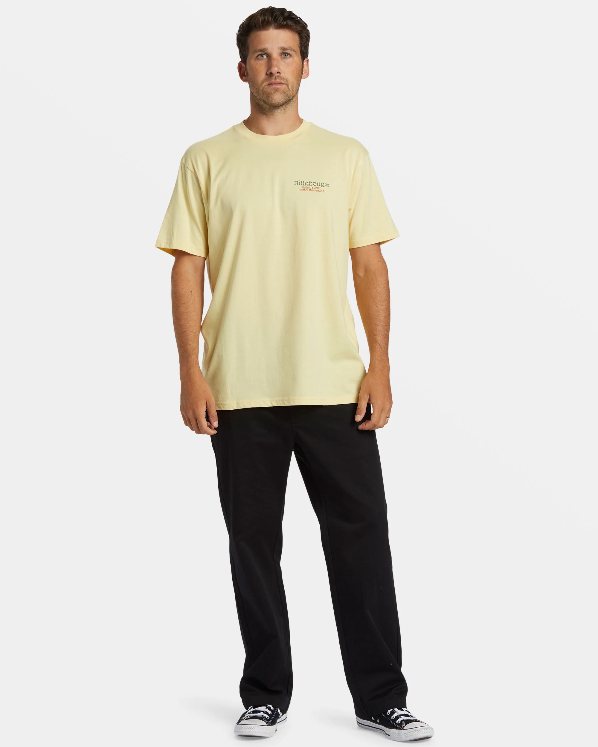 Billabong Twin Fins T-Shirt - Papaya -Biliabong Outlet
