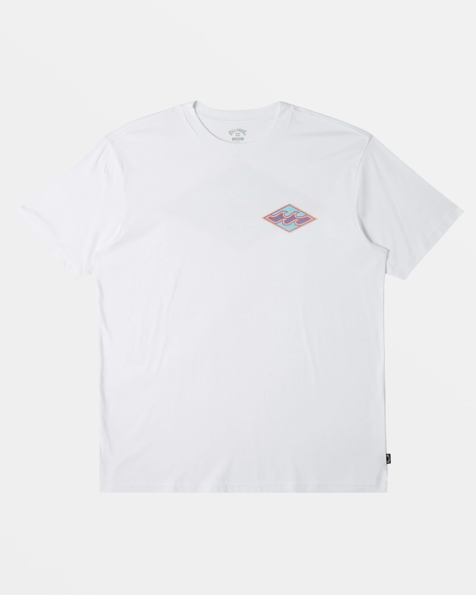 Billabong Crayon Wave T-Shirt - White -Biliabong Outlet