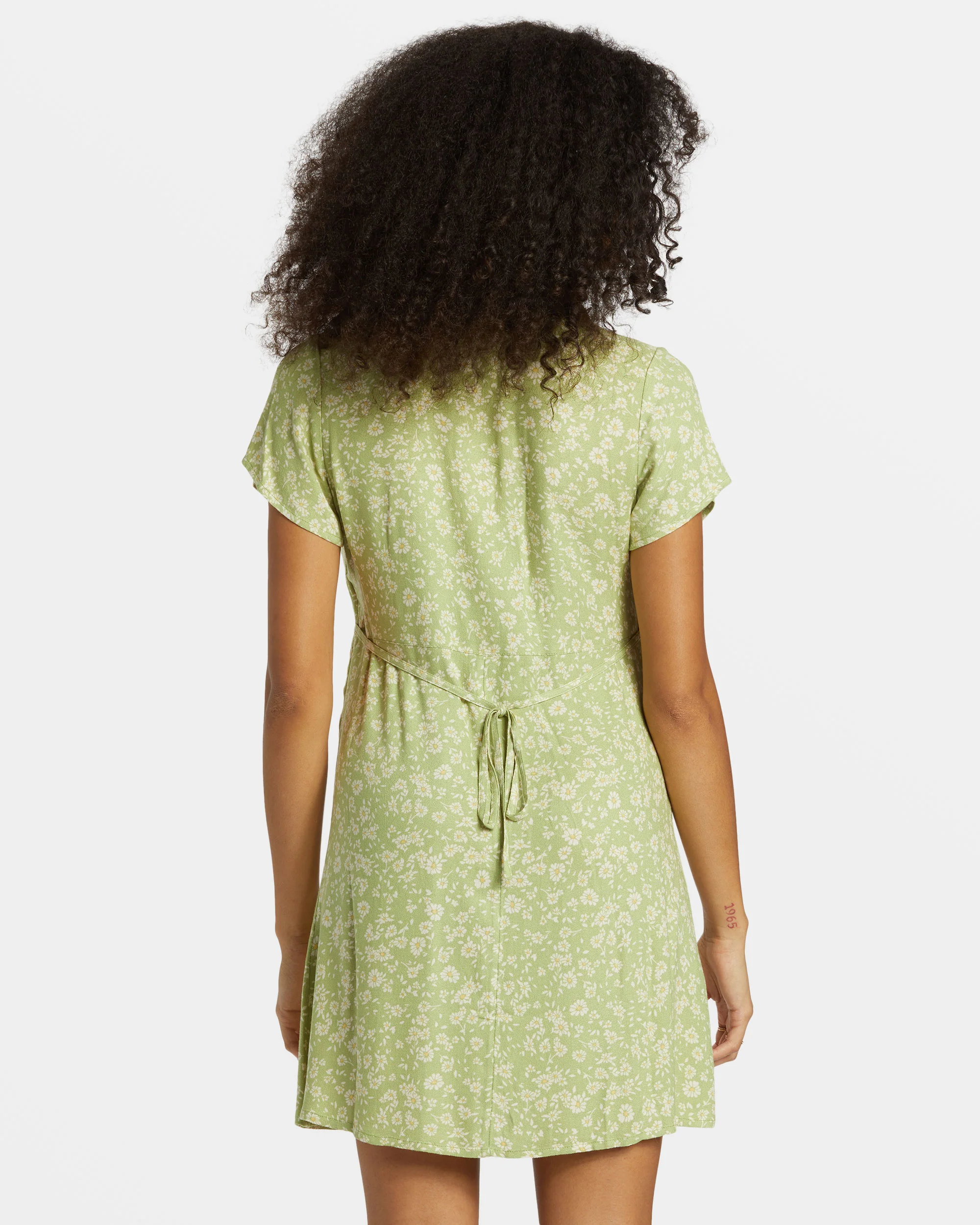 Billabong Cooler Days Mini Dress - Willow -Biliabong Outlet