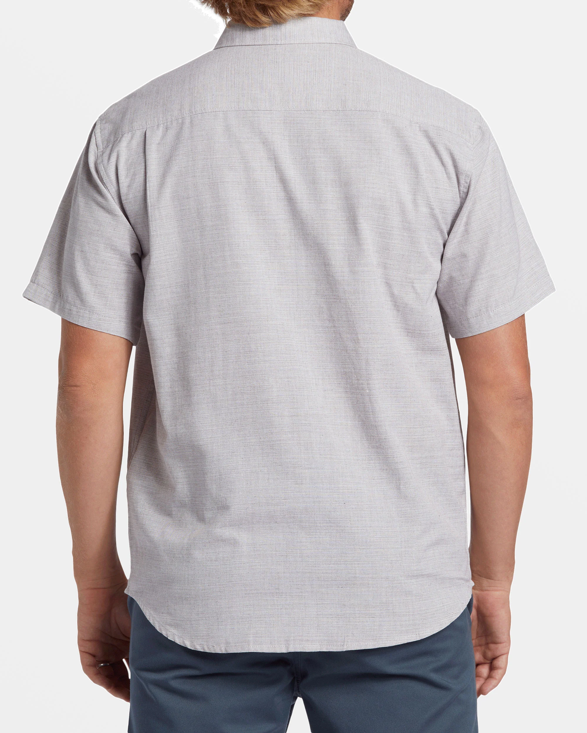Billabong All Day Short Sleeve Shirt - Port Heather -Biliabong Outlet