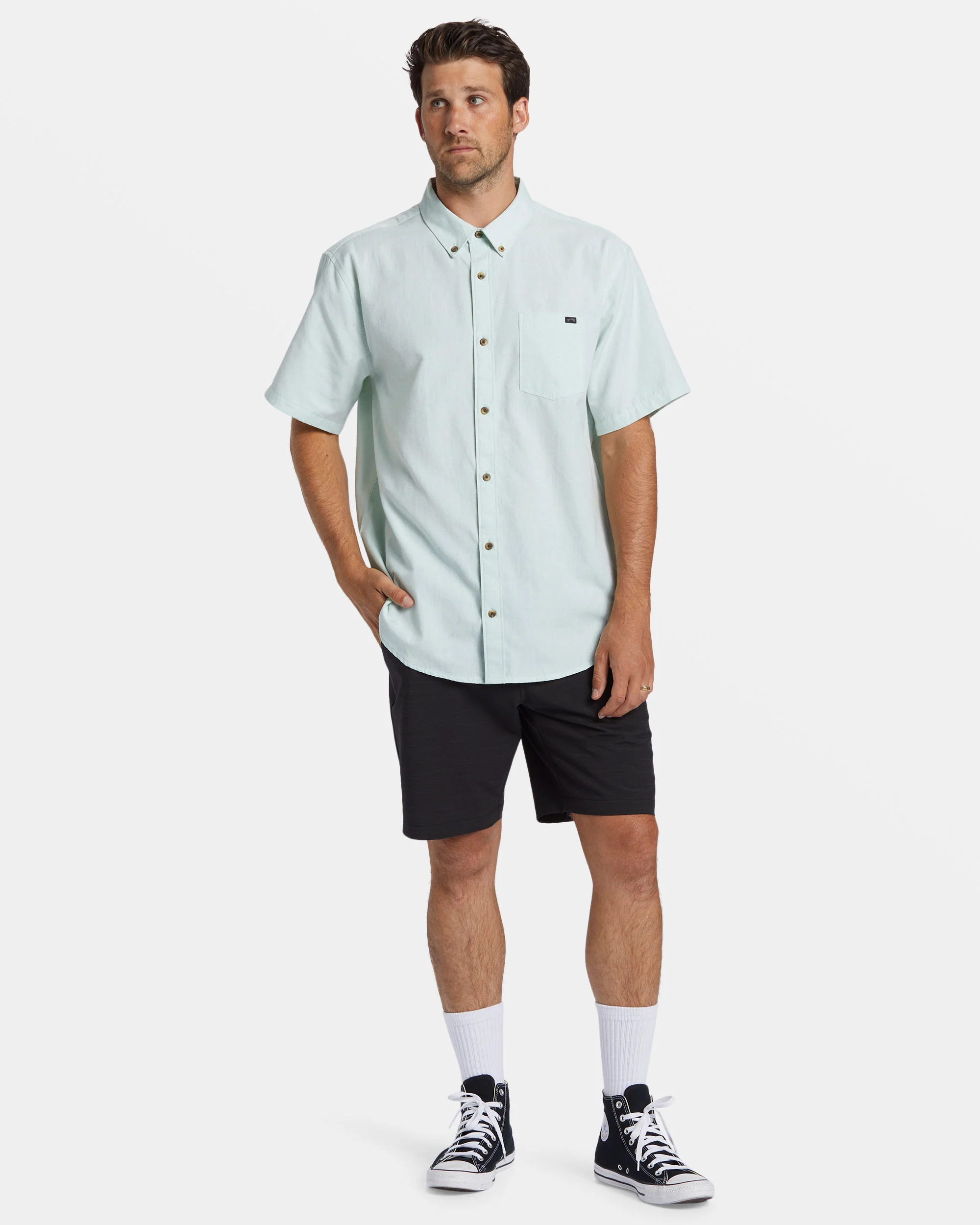 Billabong All Day Short Sleeve Shirt - Bermuda -Biliabong Outlet