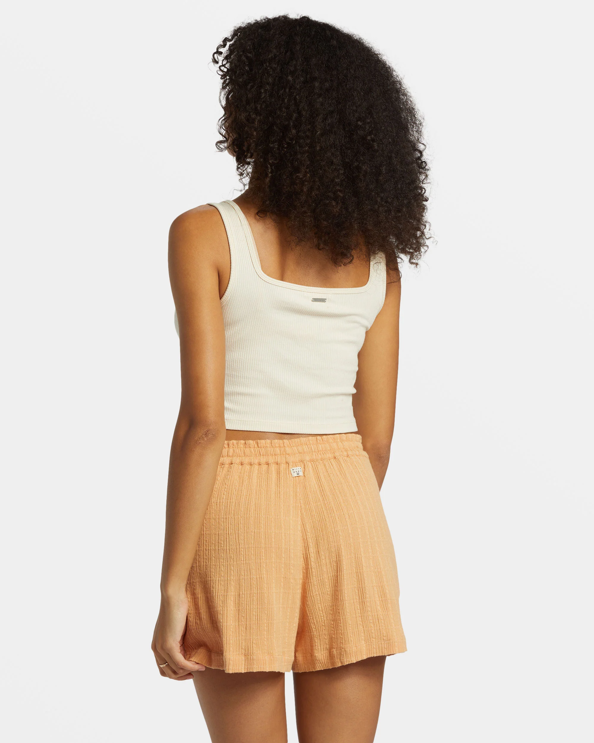 Billabong Sunset Elastic Waist Shorts - Baked Clay -Biliabong Outlet