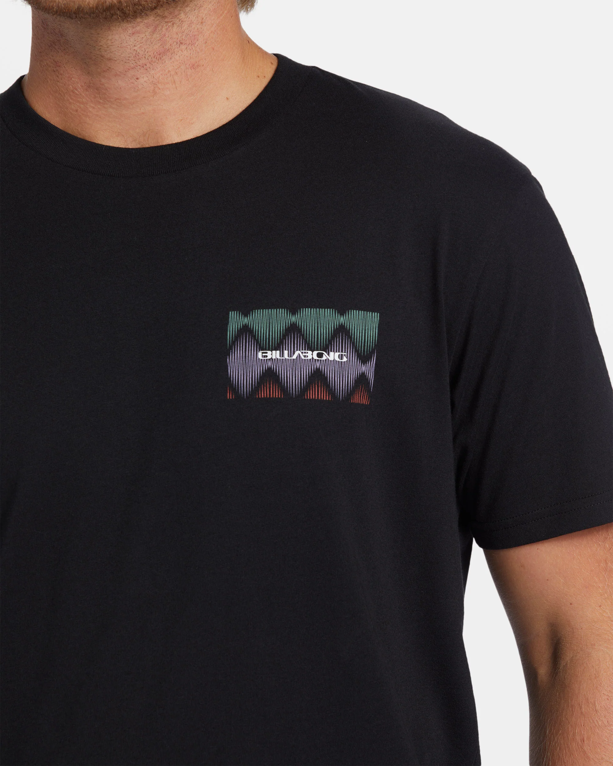 Billabong Segment T-Shirt - Black -Biliabong Outlet