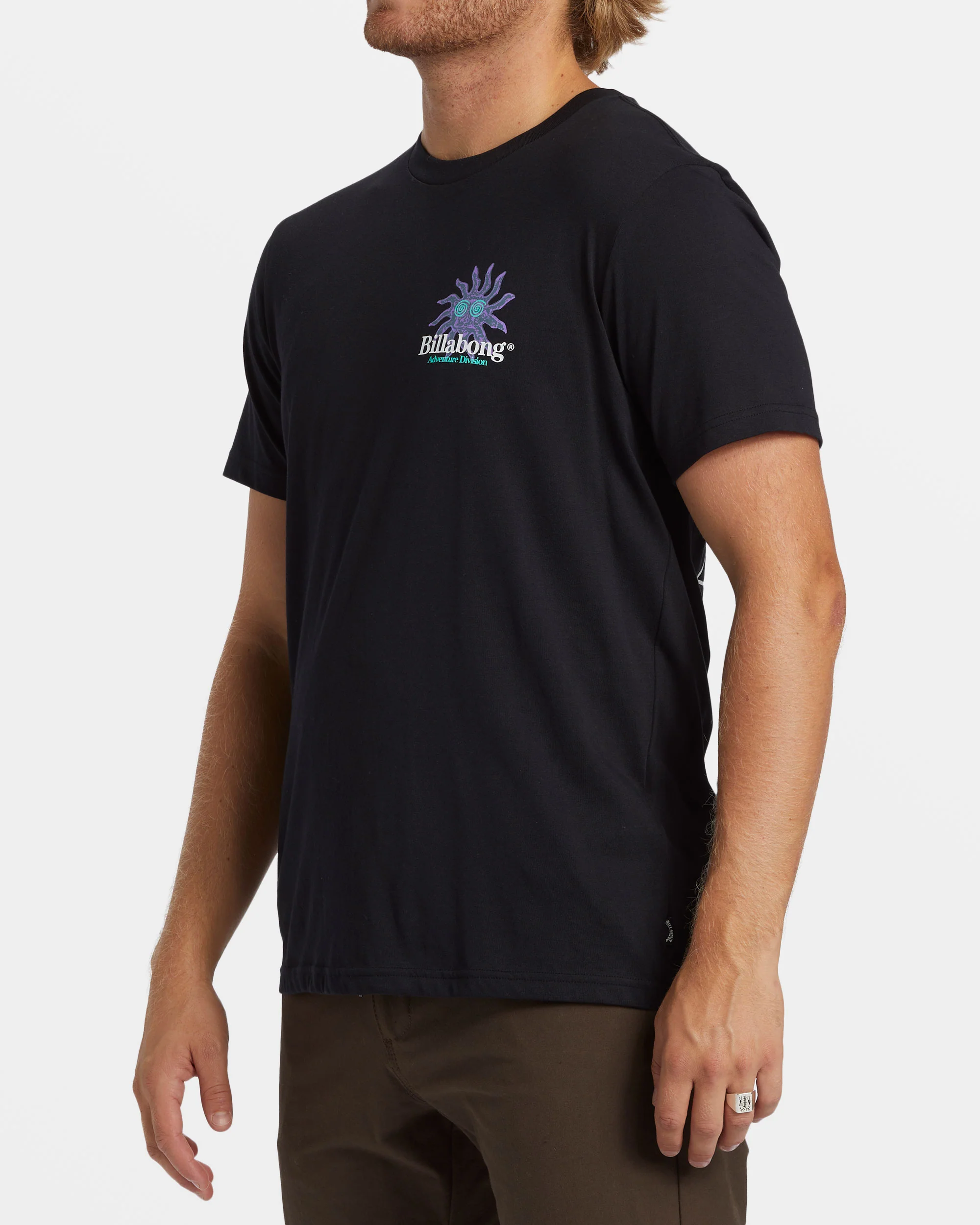 Billabong Up Rise T-Shirt - Black -Biliabong Outlet