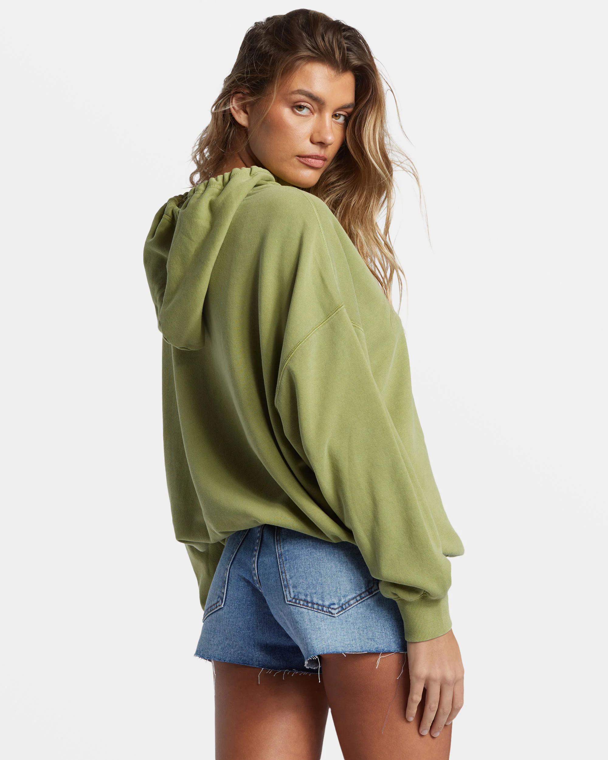 Billabong So Classic Hoodie - Avocado -Biliabong Outlet