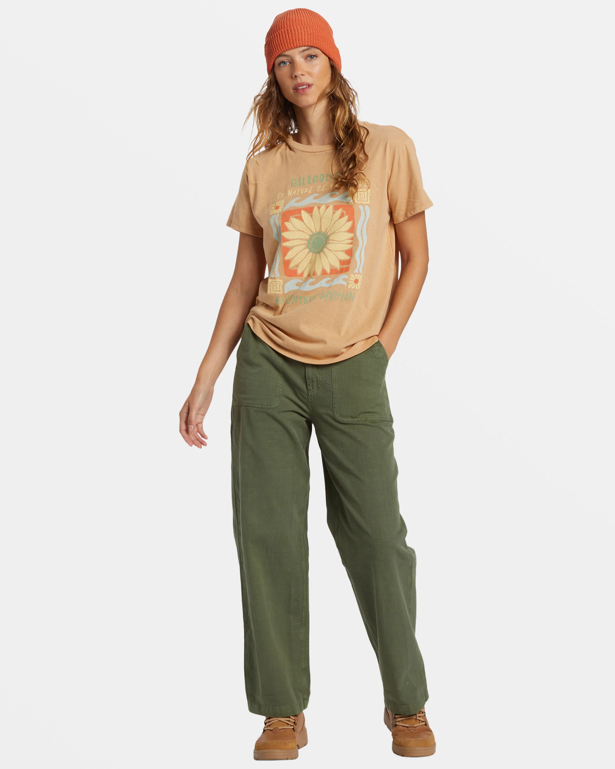 Billabong A/Div T-Shirt - Wet Sand -Biliabong Outlet