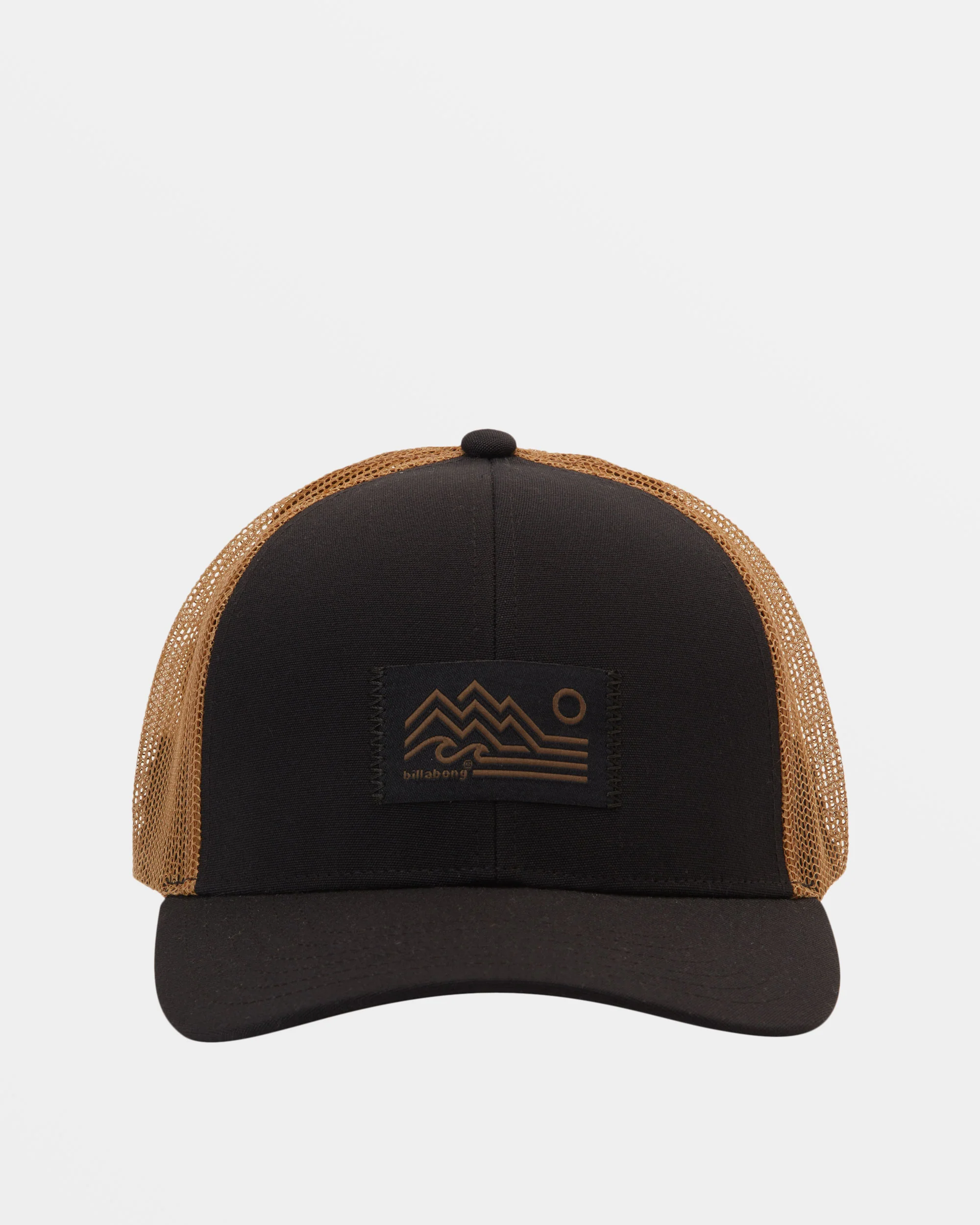 Billabong Adventure Division Range Trucker Hat - Black/Tan -Biliabong Outlet
