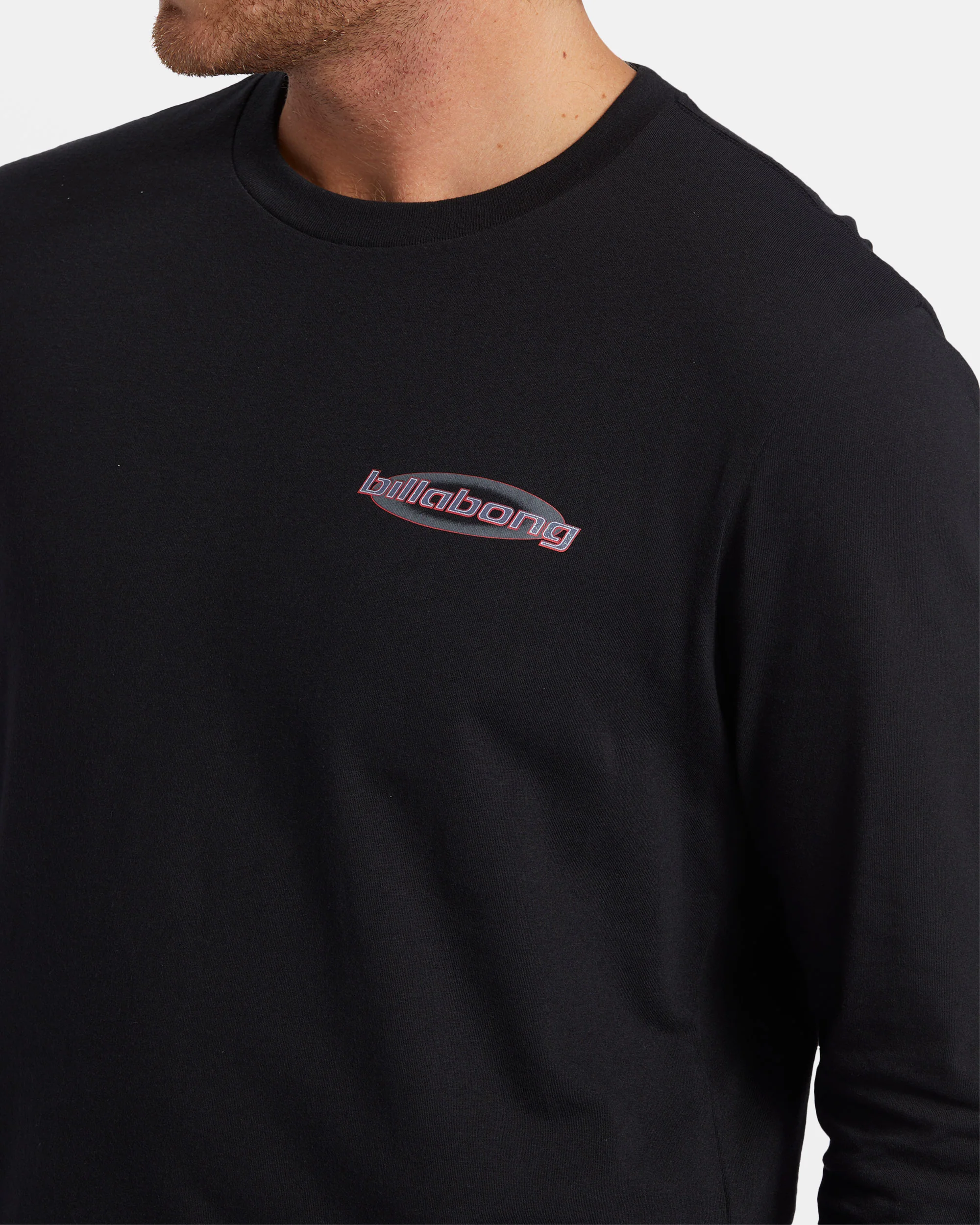 Billabong Walled Long Sleeve T-shirt - Black -Biliabong Outlet