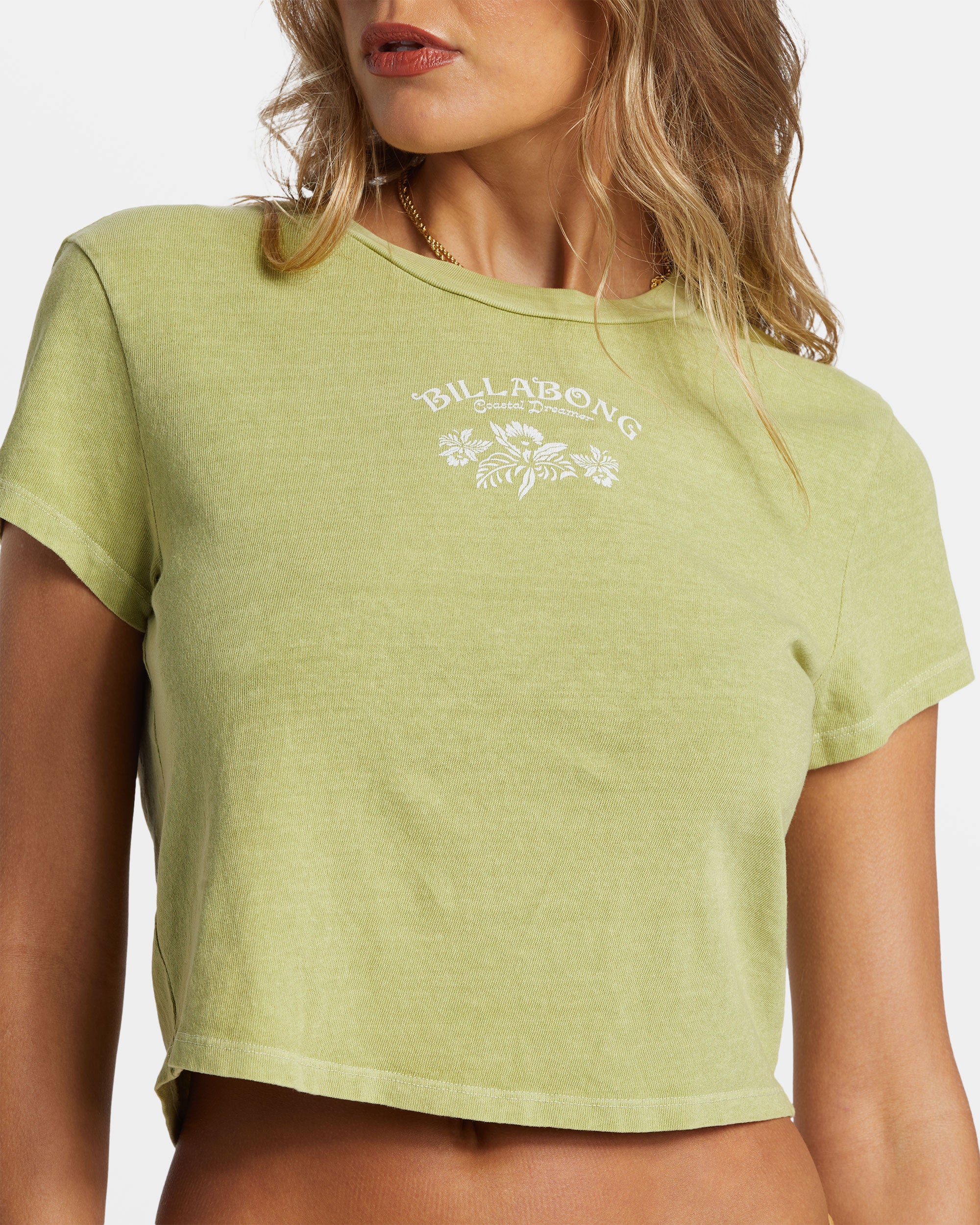 Billabong Dreamers Paradise T-Shirt - Willow -Biliabong Outlet