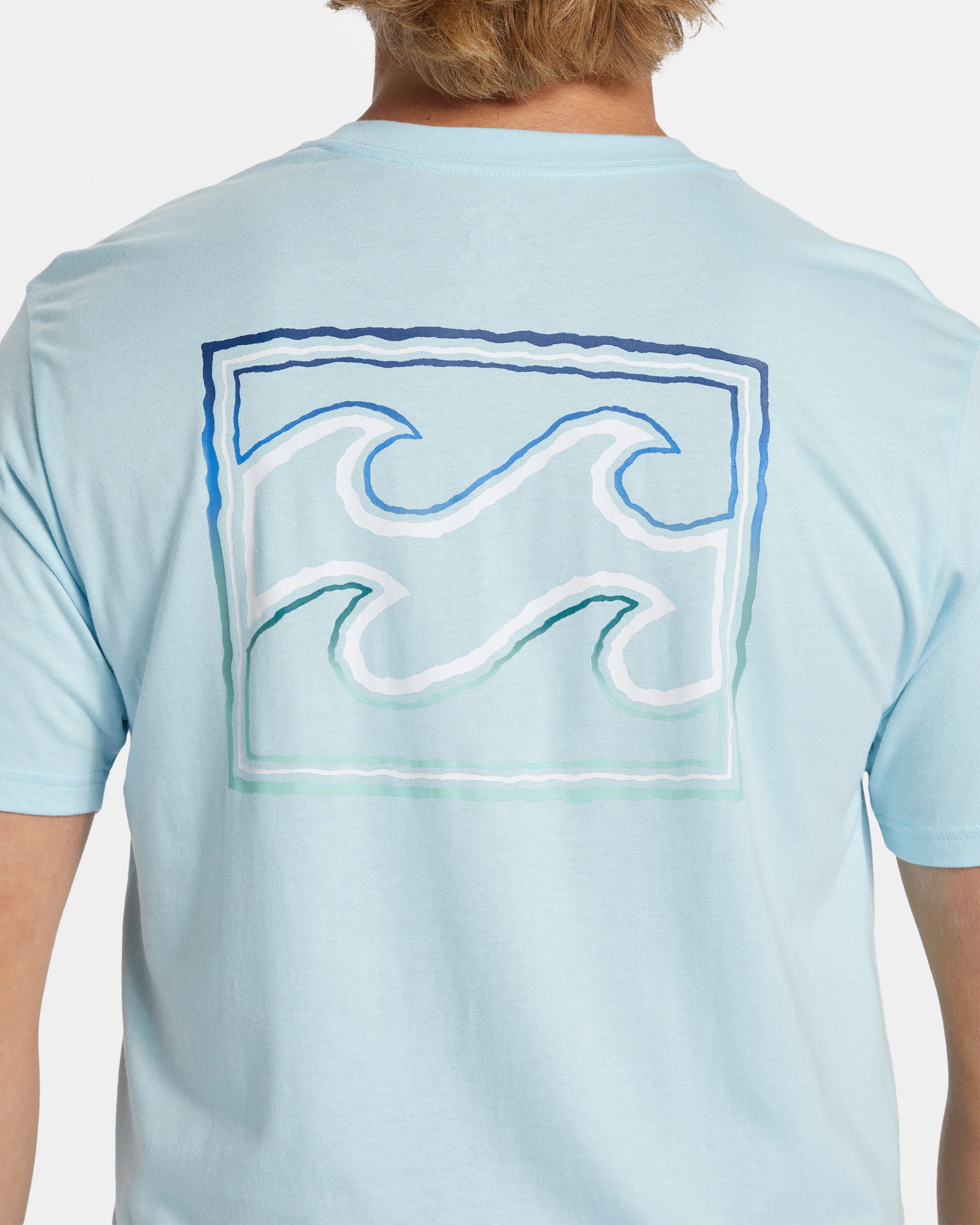 Billabong Crayon Wave T-Shirt - Coastal -Biliabong Outlet