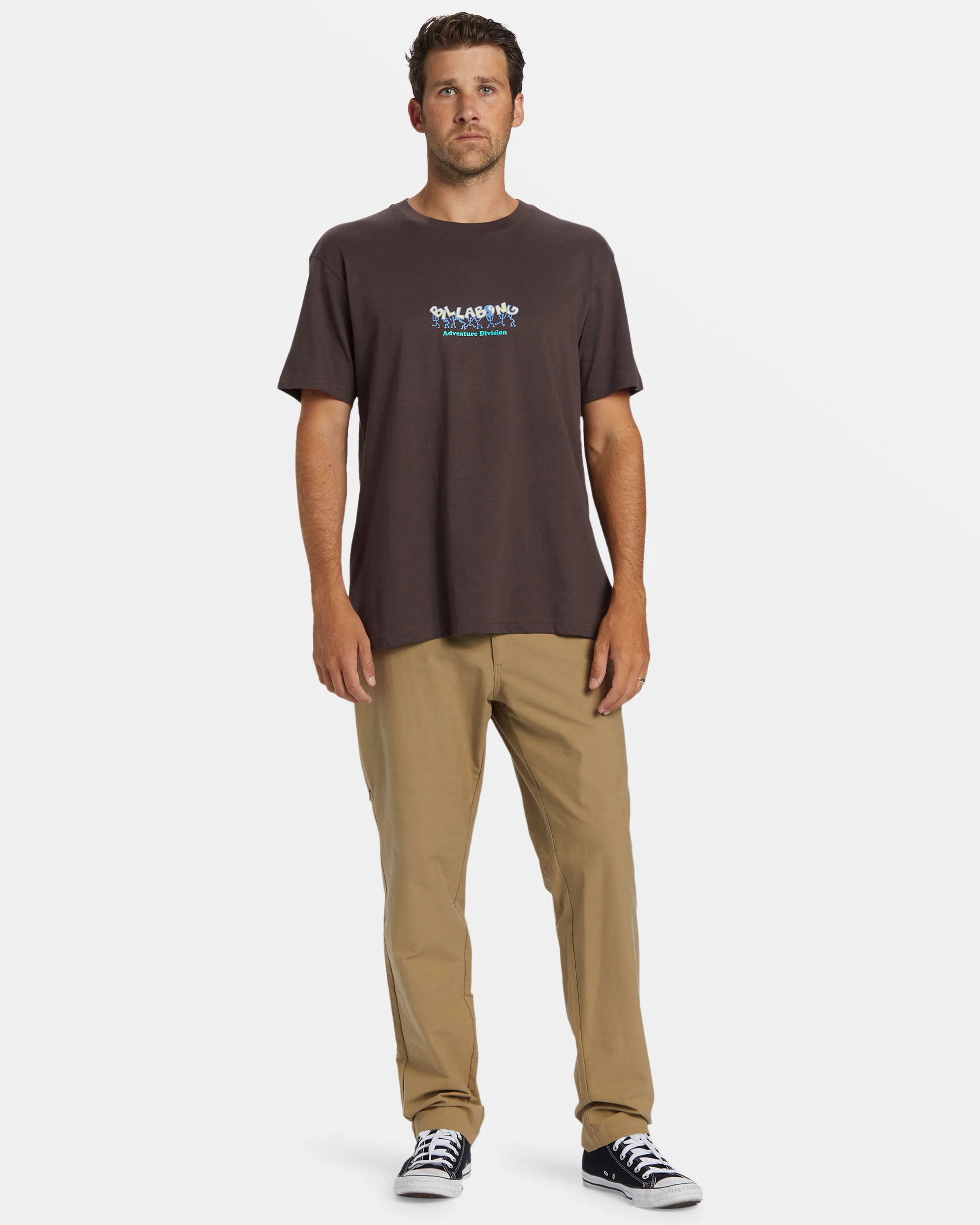 Billabong Ascend T-Shirt - Plum -Biliabong Outlet