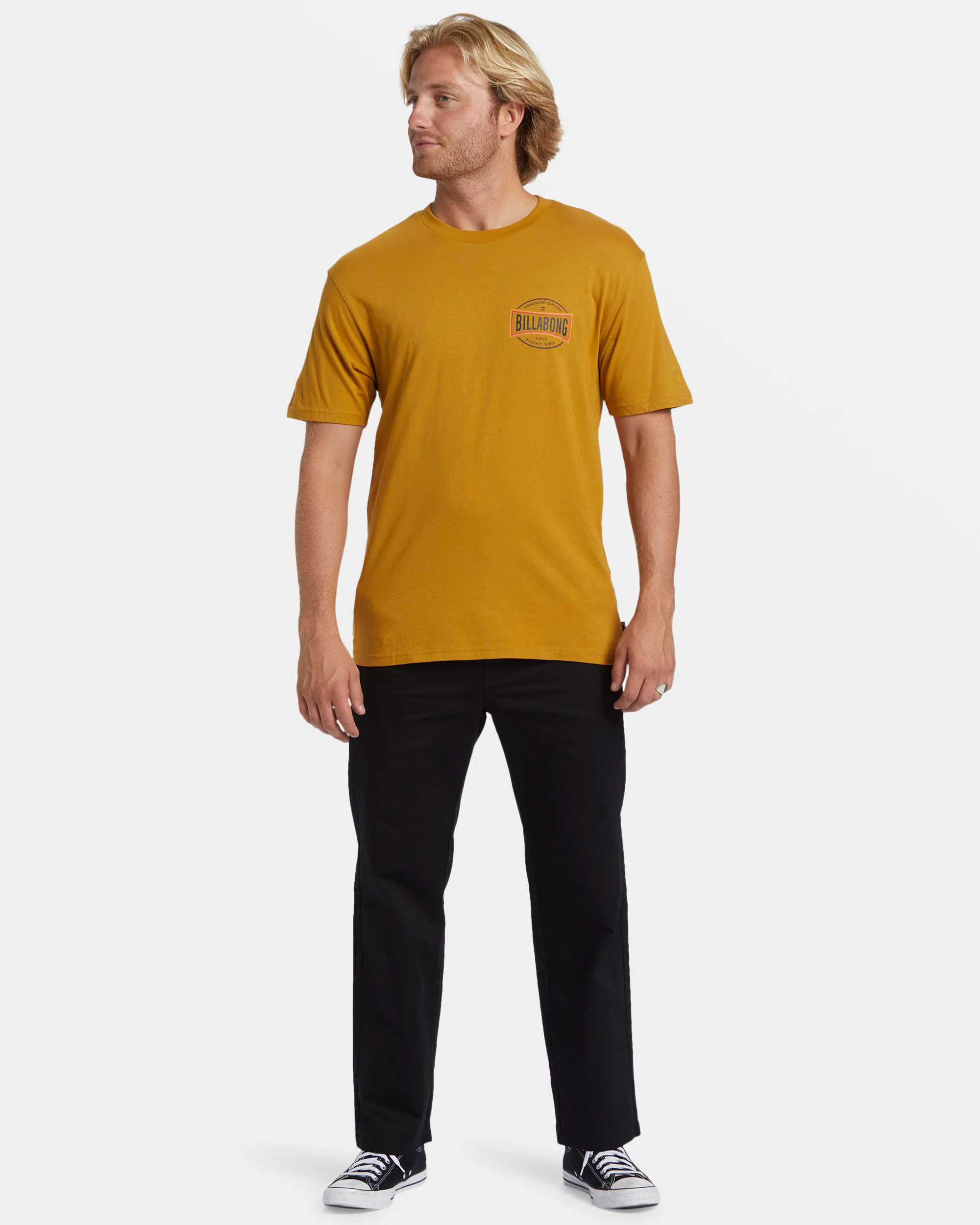 Billabong Walled T-Shirt - Dijon -Biliabong Outlet