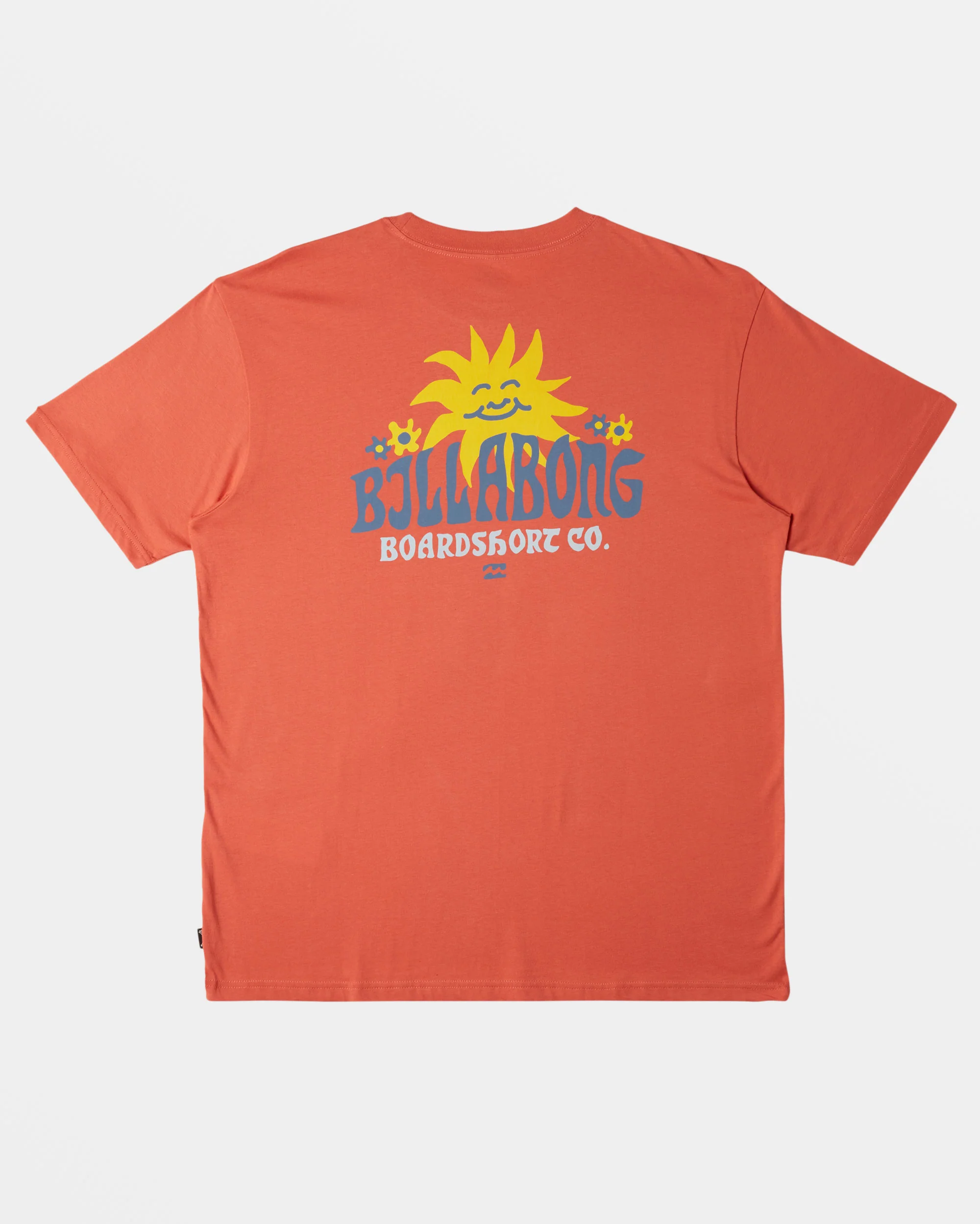 Billabong Lounge T-Shirt - Washed Red -Biliabong Outlet