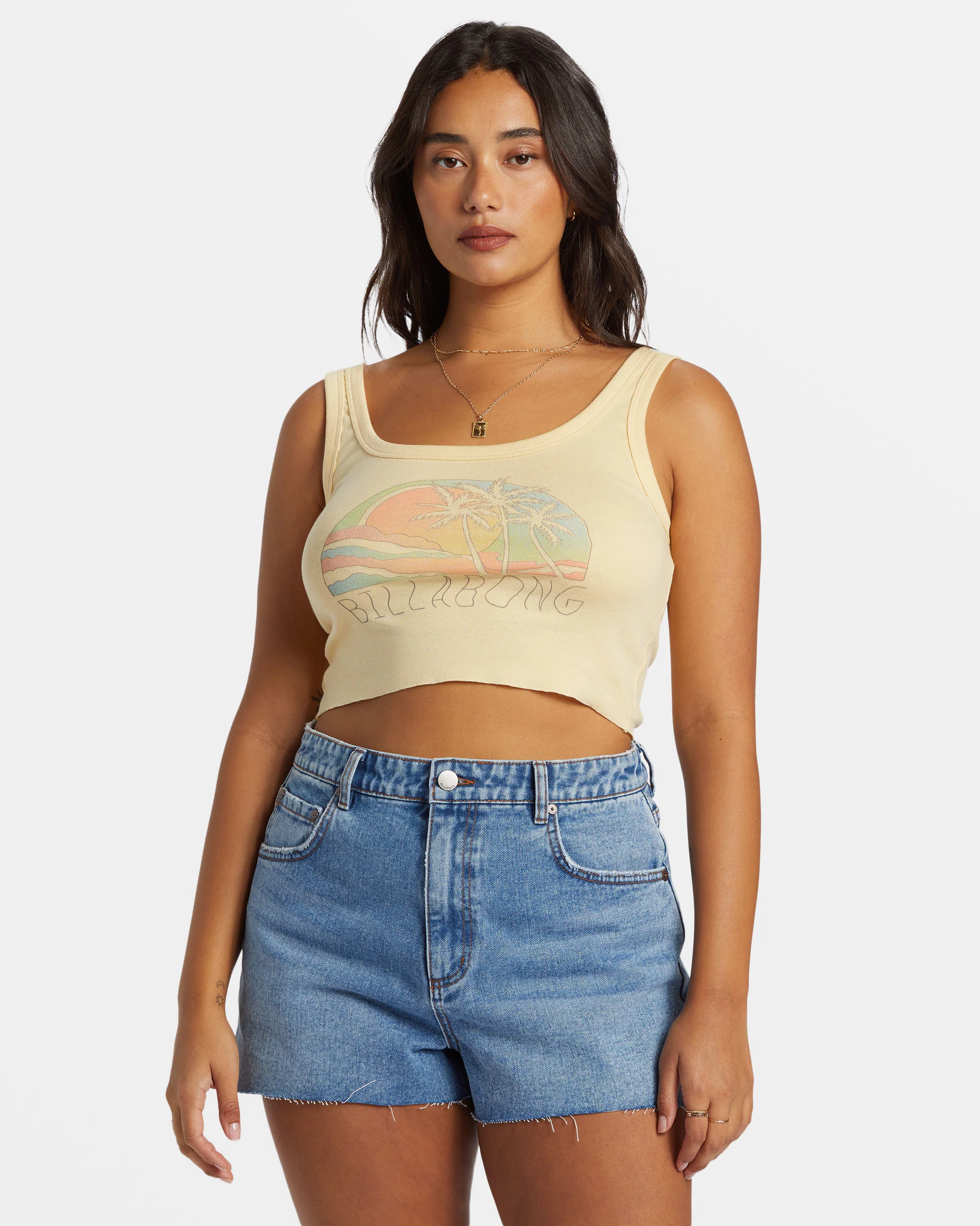 Billabong High Tides Denim Shorts - Medium Surf Spray -Biliabong Outlet