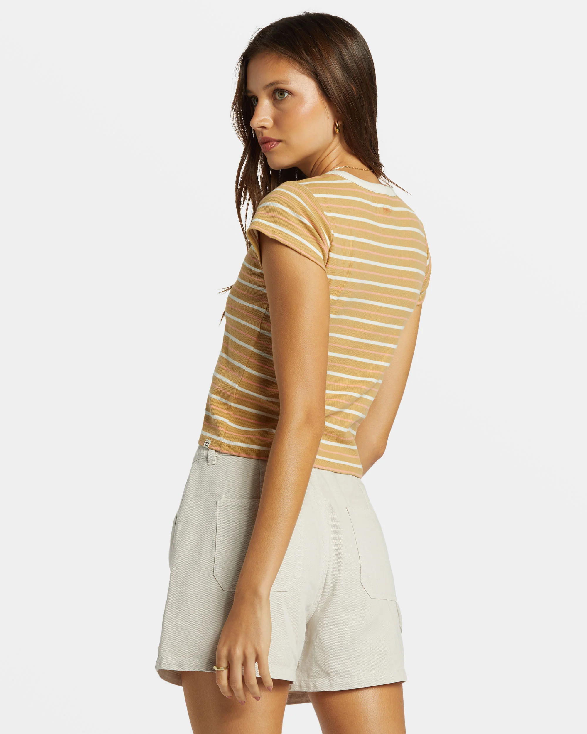 Billabong Feelin It T-Shirt - Hemp 2 -Biliabong Outlet