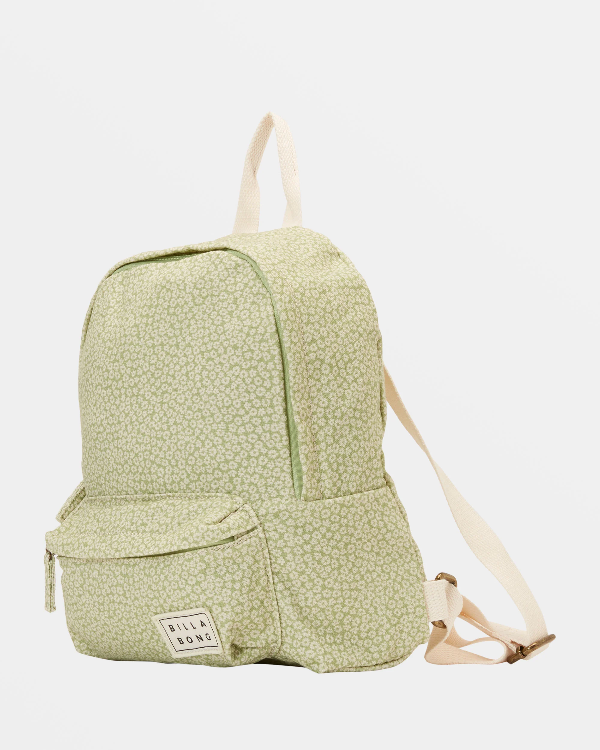 Billabong Mini Mama Canvas Backpack - Willow | Billabong Backpack -Biliabong Outlet