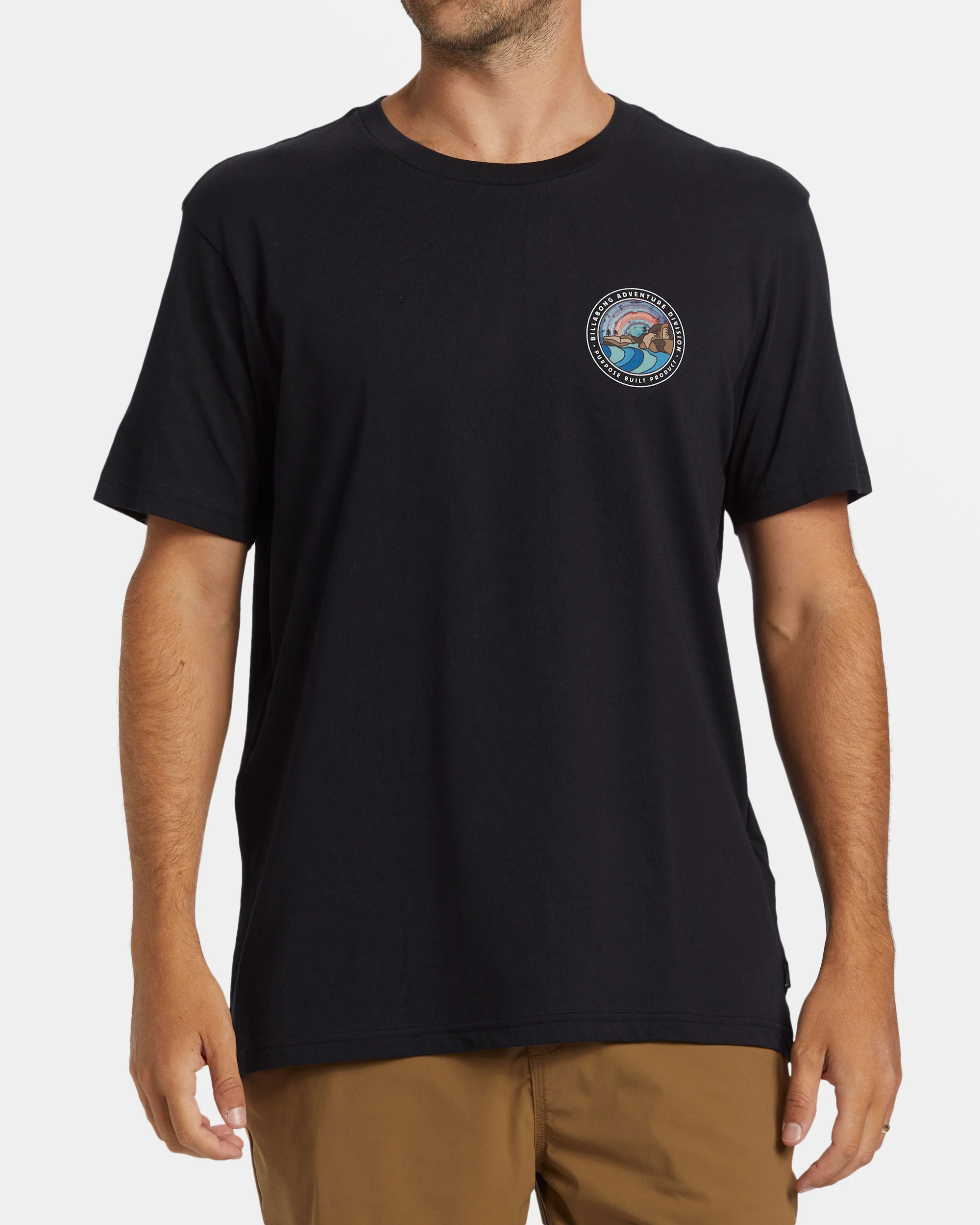Billabong Rockies T-Shirt - Black -Biliabong Outlet