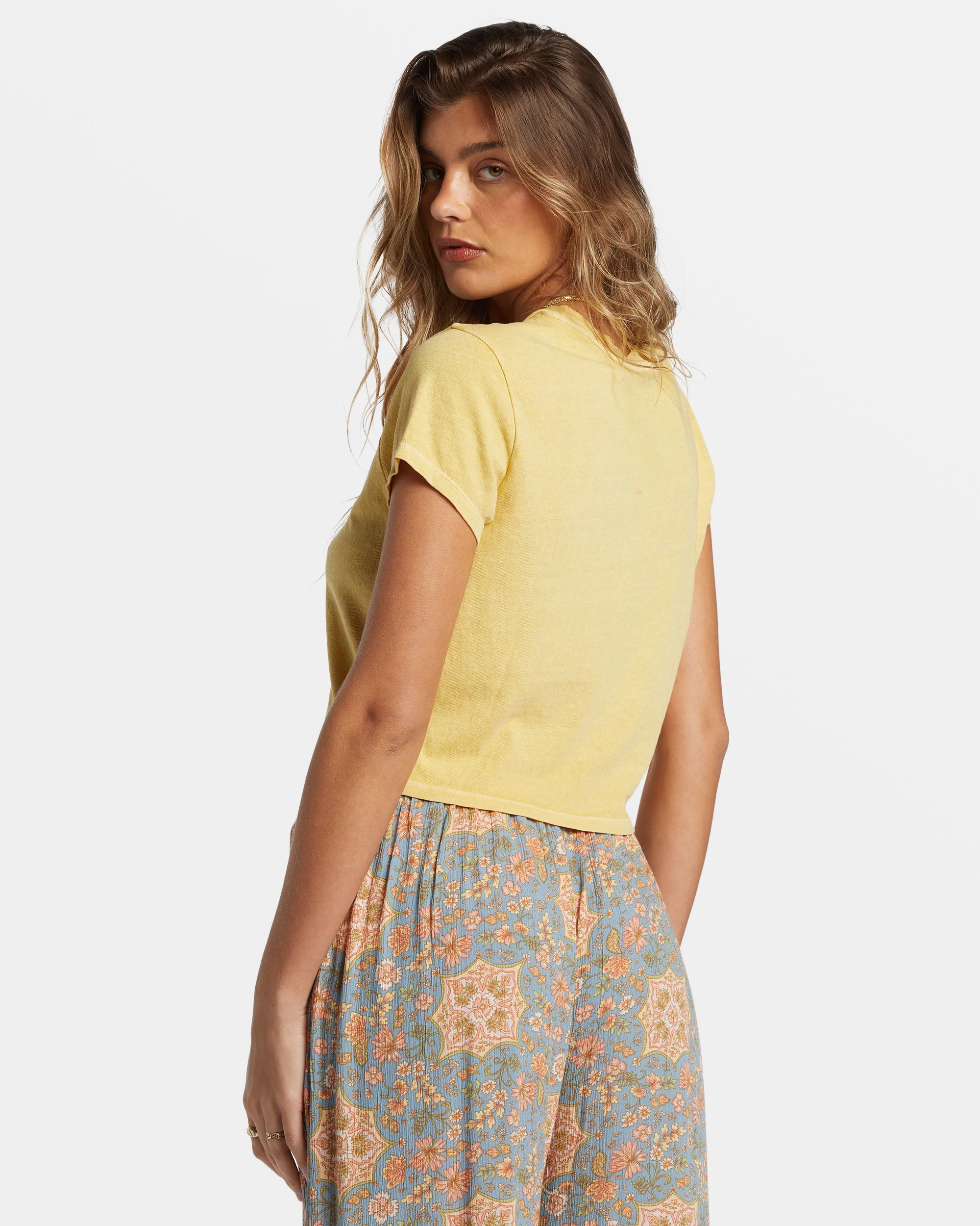 Billabong Feel The Heat T-Shirt - Mellow Daze -Biliabong Outlet